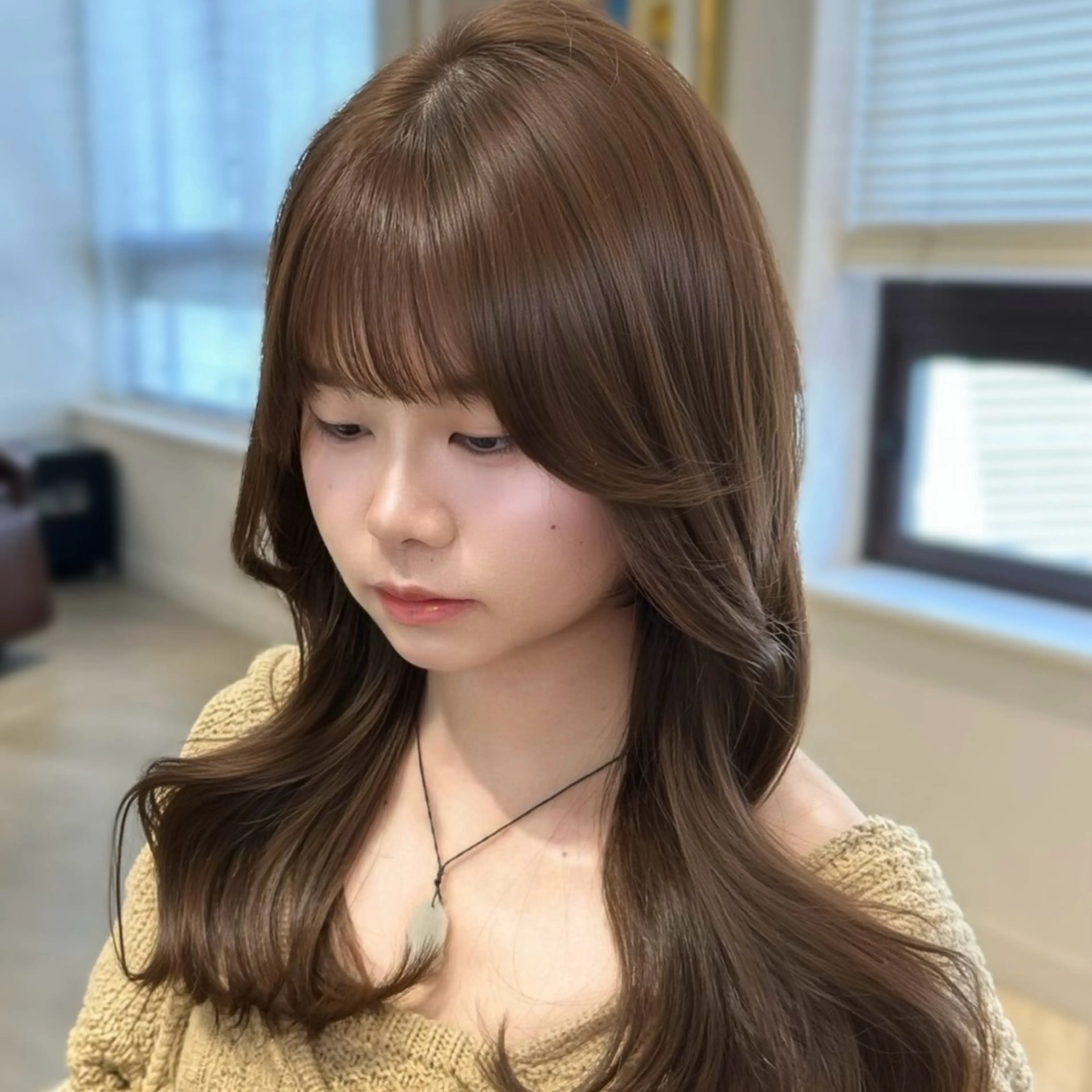 カラー ベージュカラー カット ヘアカラー トリートメント 💎レイヤー.ツヤ髪 /AYAKI💎のヘアスタイル