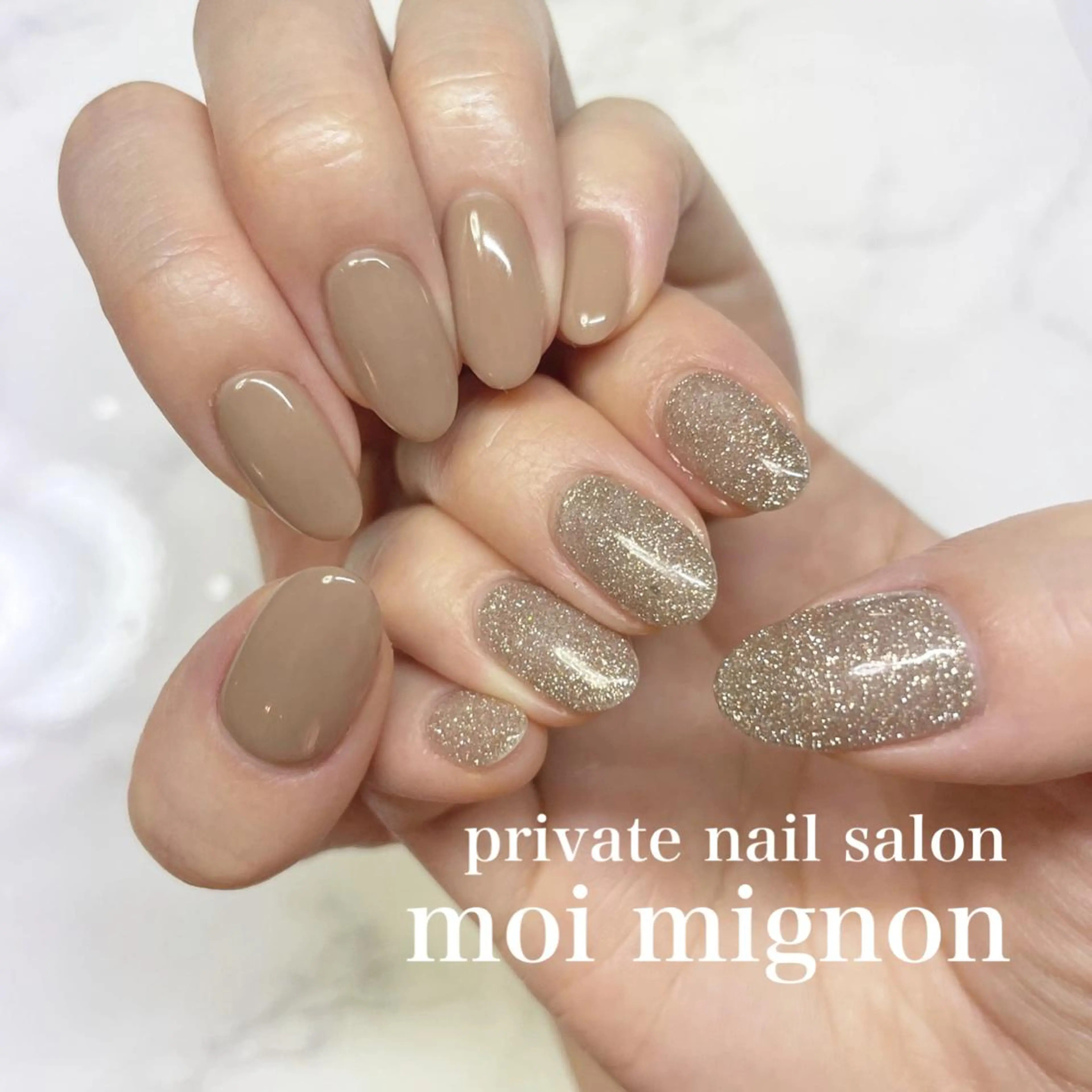 ネイル フラッシュネイル ワンカラーネイル ハンドネイル nailist Aki♡のネイルデザイン