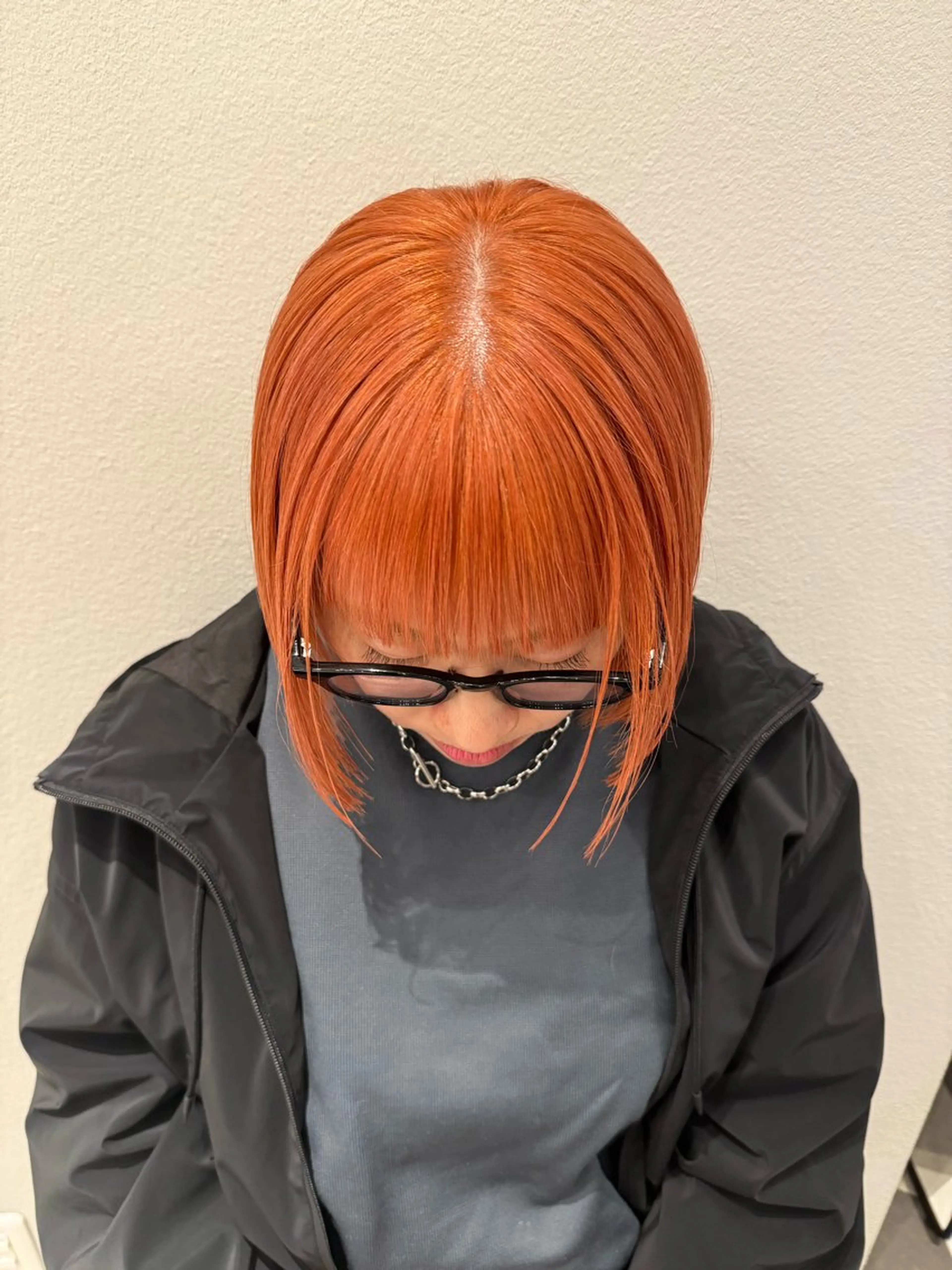 ミディアム カラー ヘアカラー ブリーチ/アレンジ 天満/chihiroのヘアスタイル