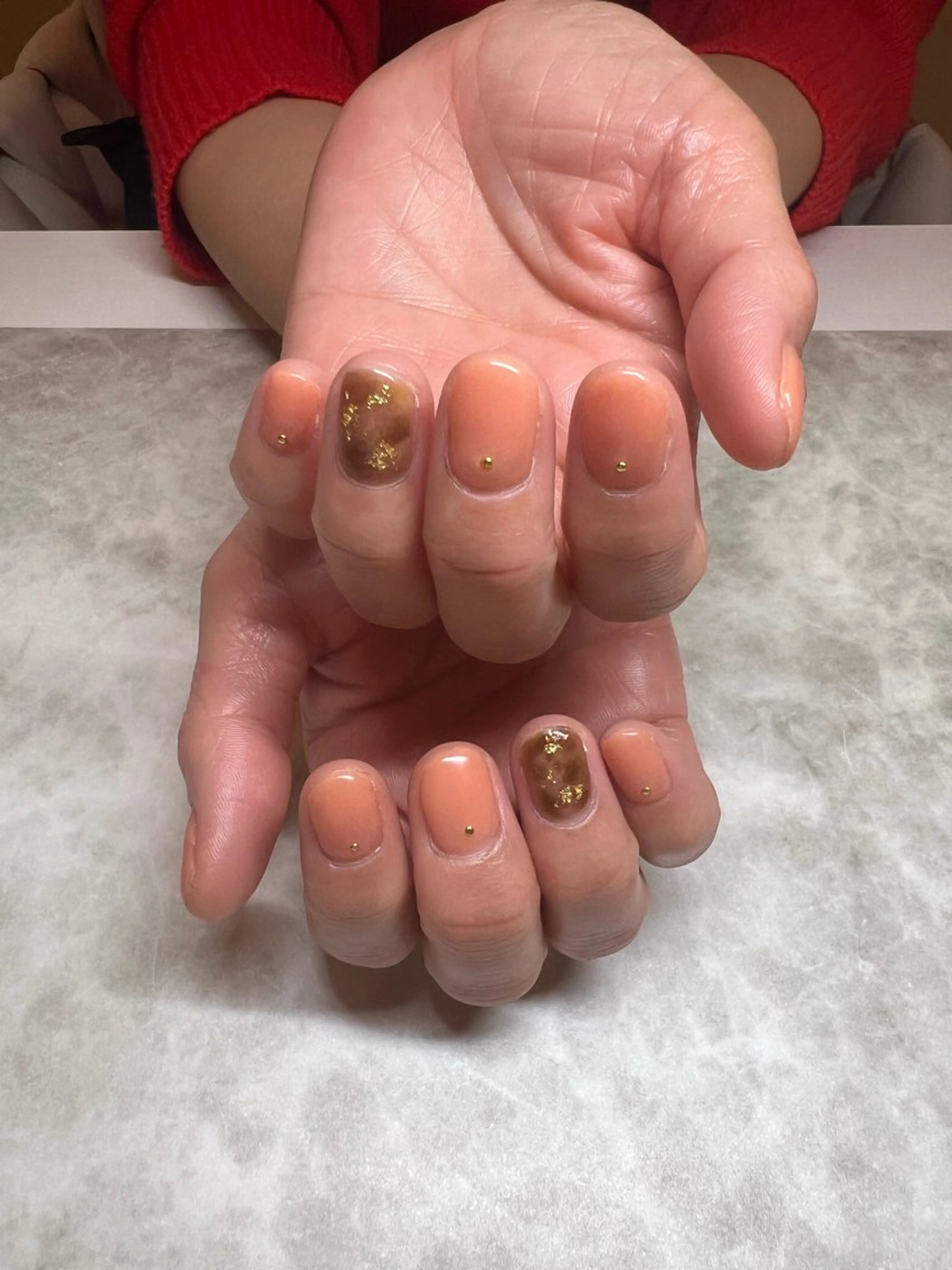 ネイル アートネイル ワンカラーネイル Nail salon Lune[ﾙｰﾝ]のネイルデザイン