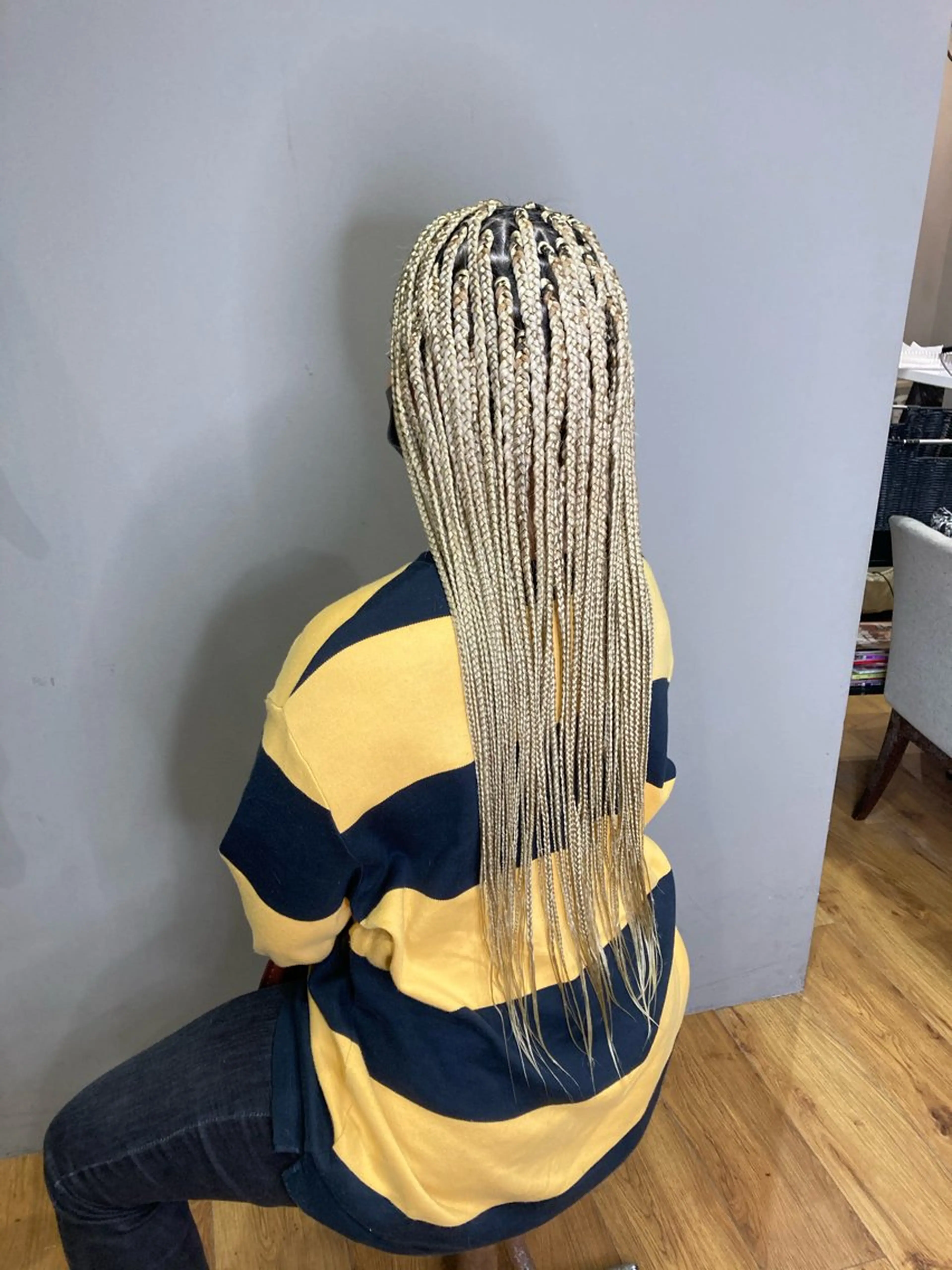 ロング ヘアアレンジ キッズ エクステ ヘアセット コーンロウ/ブレイズ 🪮✨SHOKOの眉毛・アイブロウイメージ