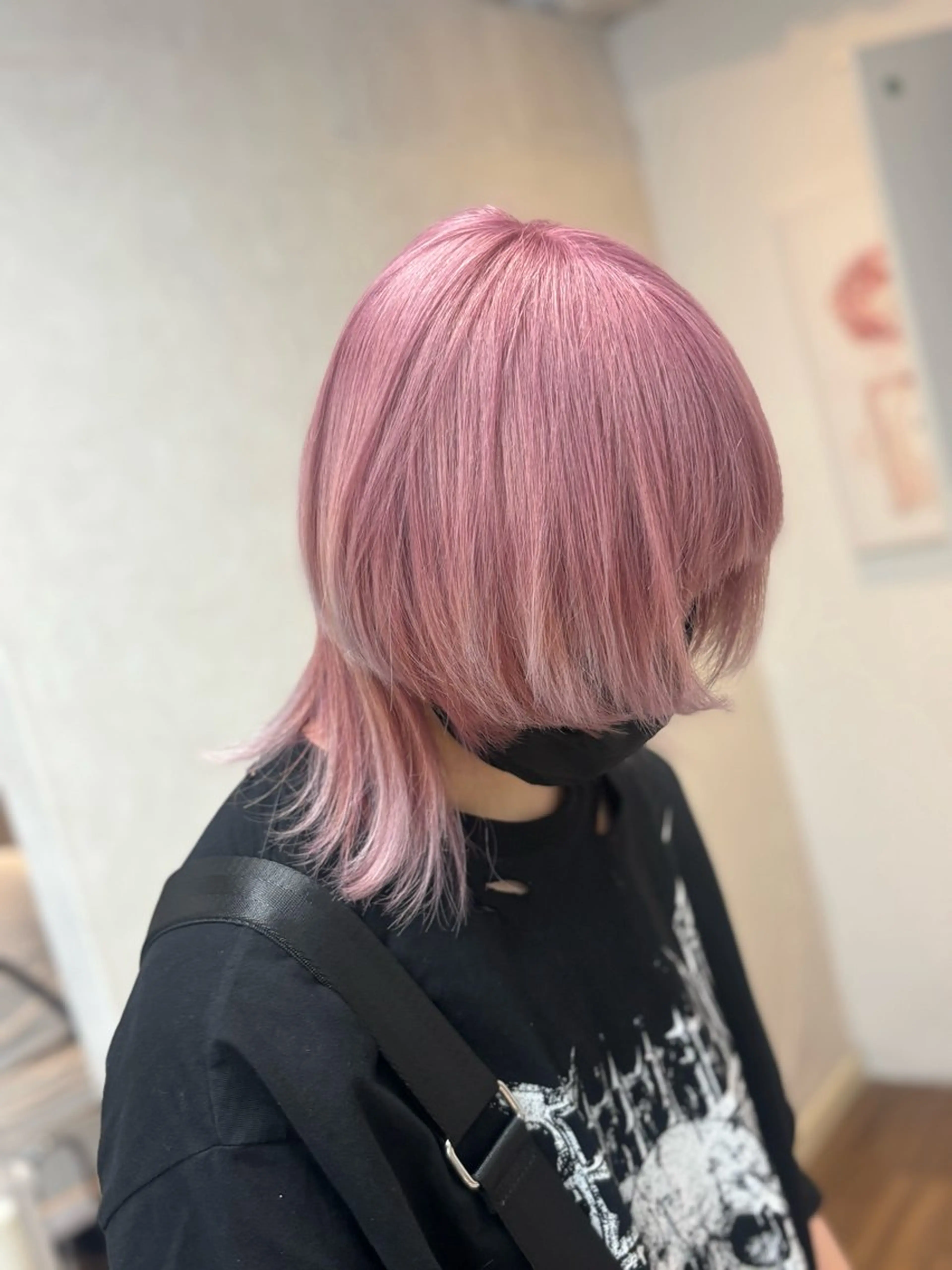 ミディアム ヘアカラー トリートメント エクステ/ハイトーン /ミサキのヘアスタイル