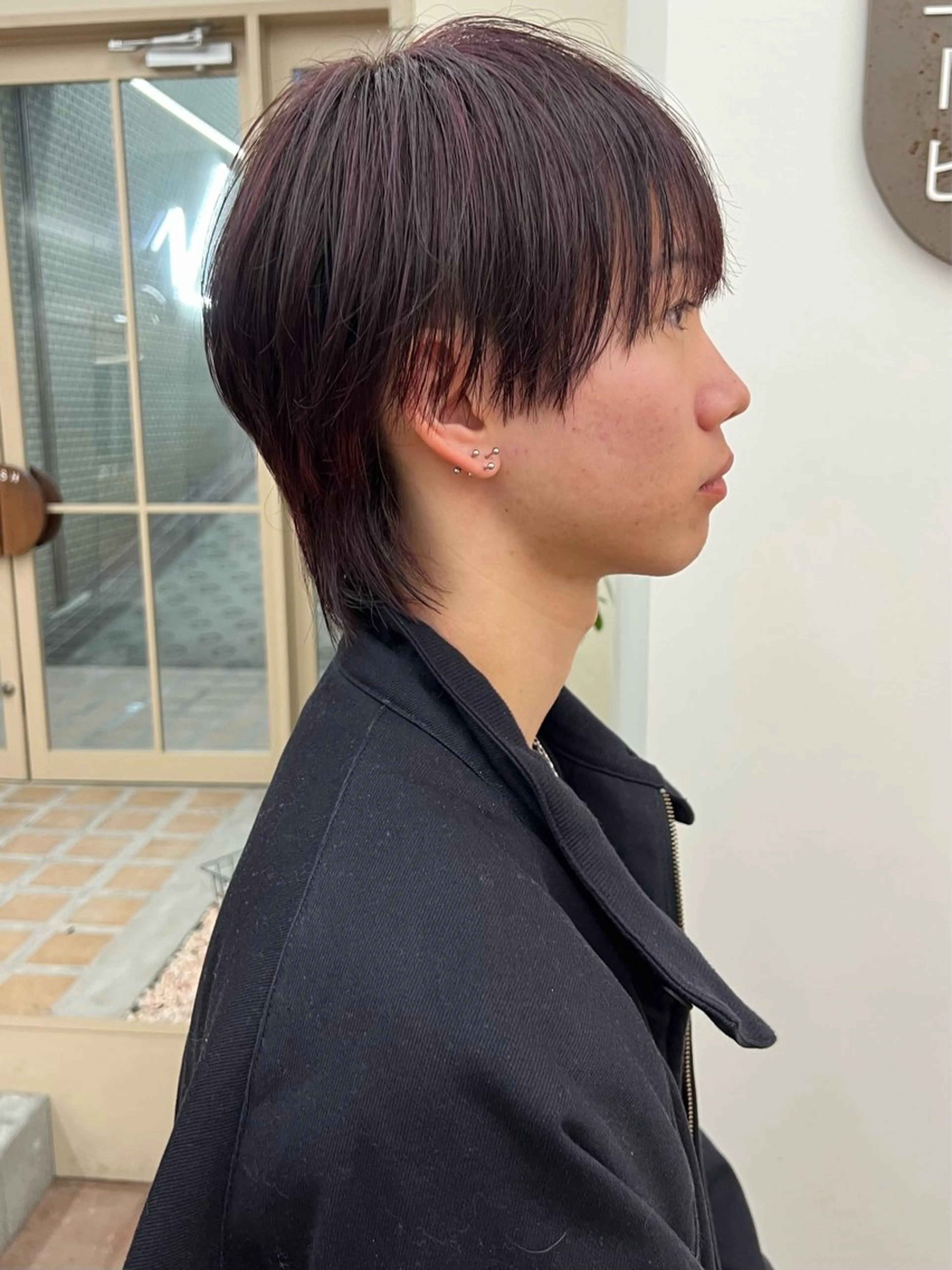 ショート カラー メンズ カット ヘアカラー トリートメント 矢場町/栄/上前津/ 佐藤祐希のヘアスタイル