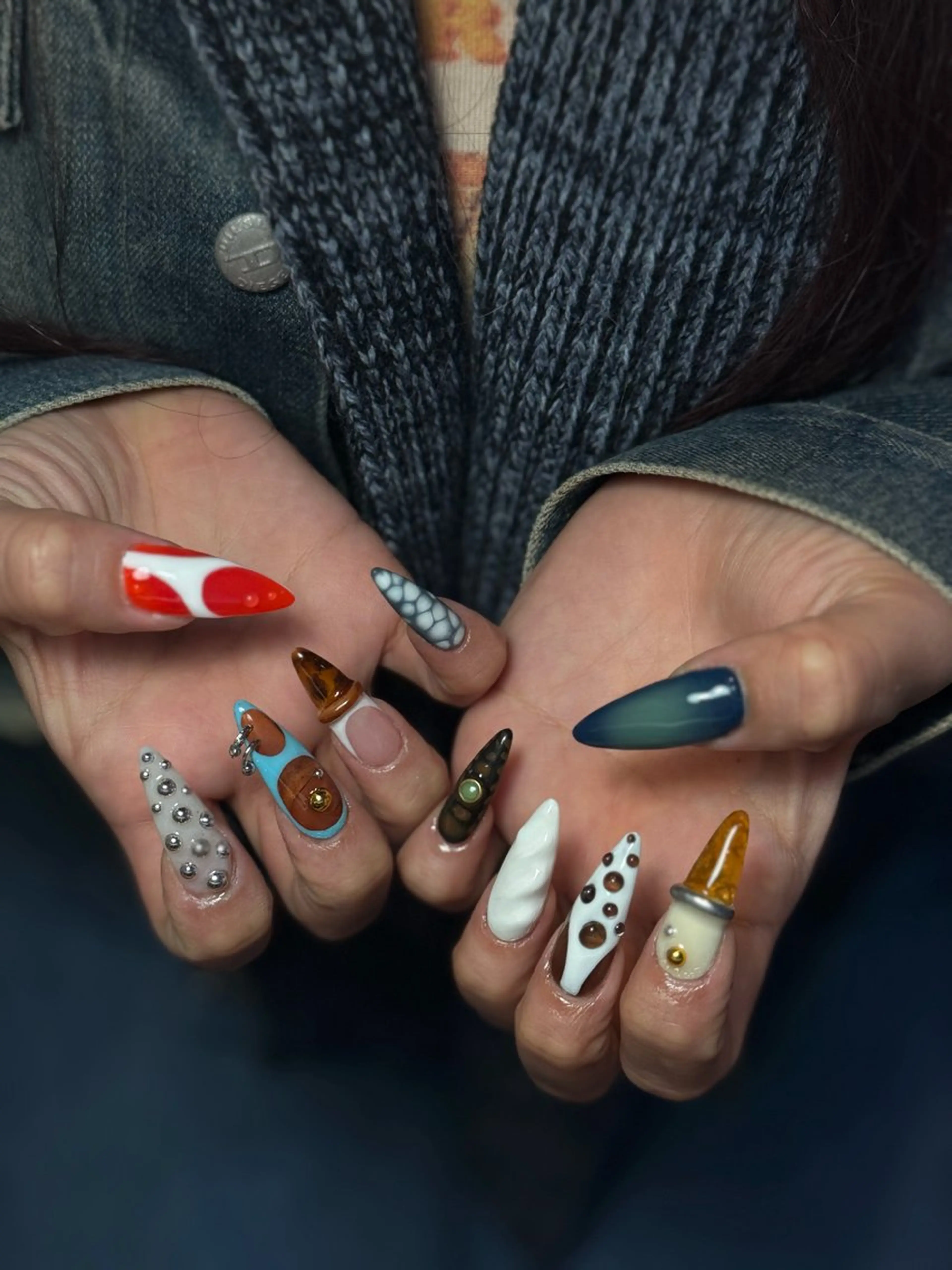 ネイル 韓国ネイル シンプルネイル ワンホンネイル ハンドネイル CoMo Nailのネイルデザイン