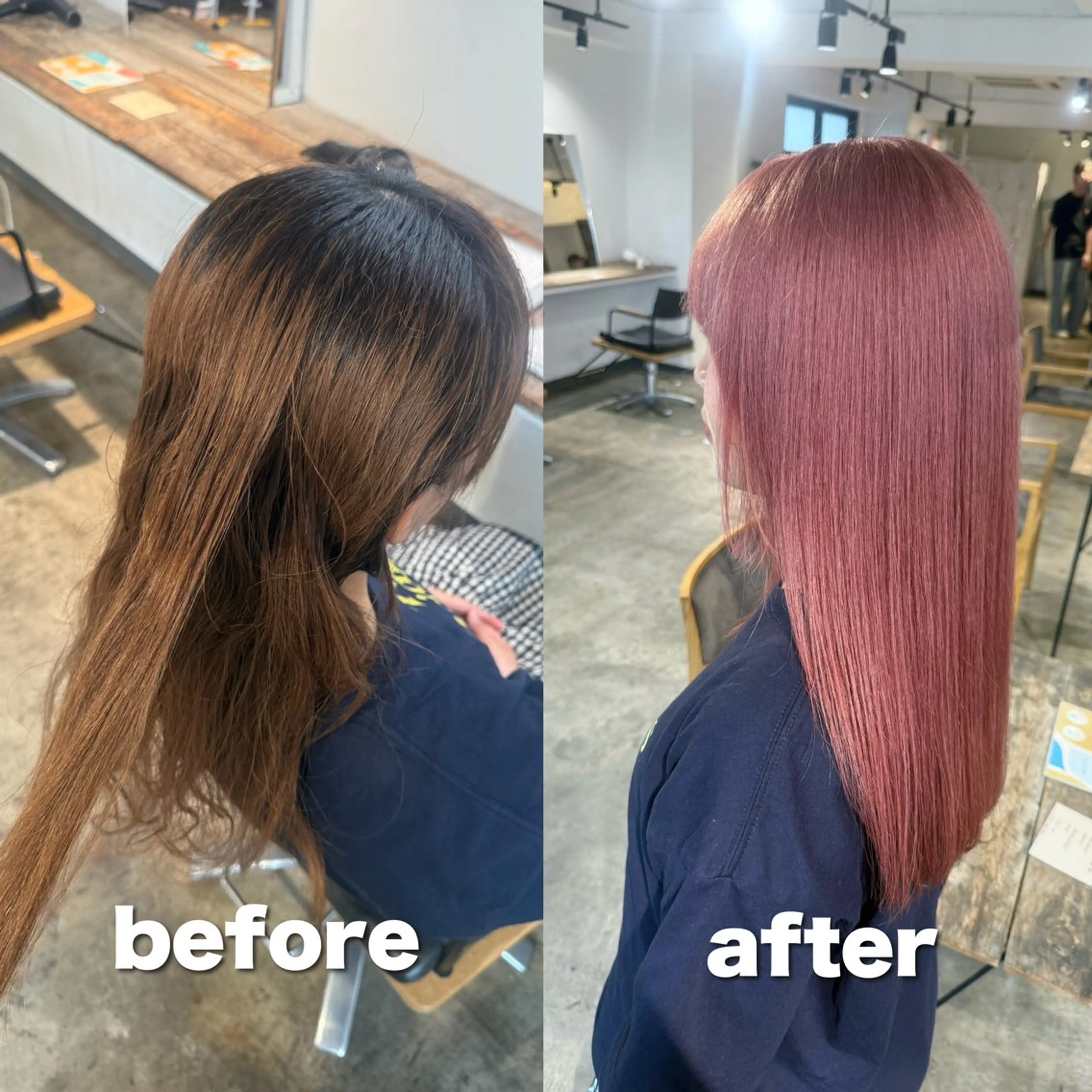 ロング カラー ヘアカラー トリートメント 🫧ブリーチモデル/ 透明感カラー /みきのヘアスタイル