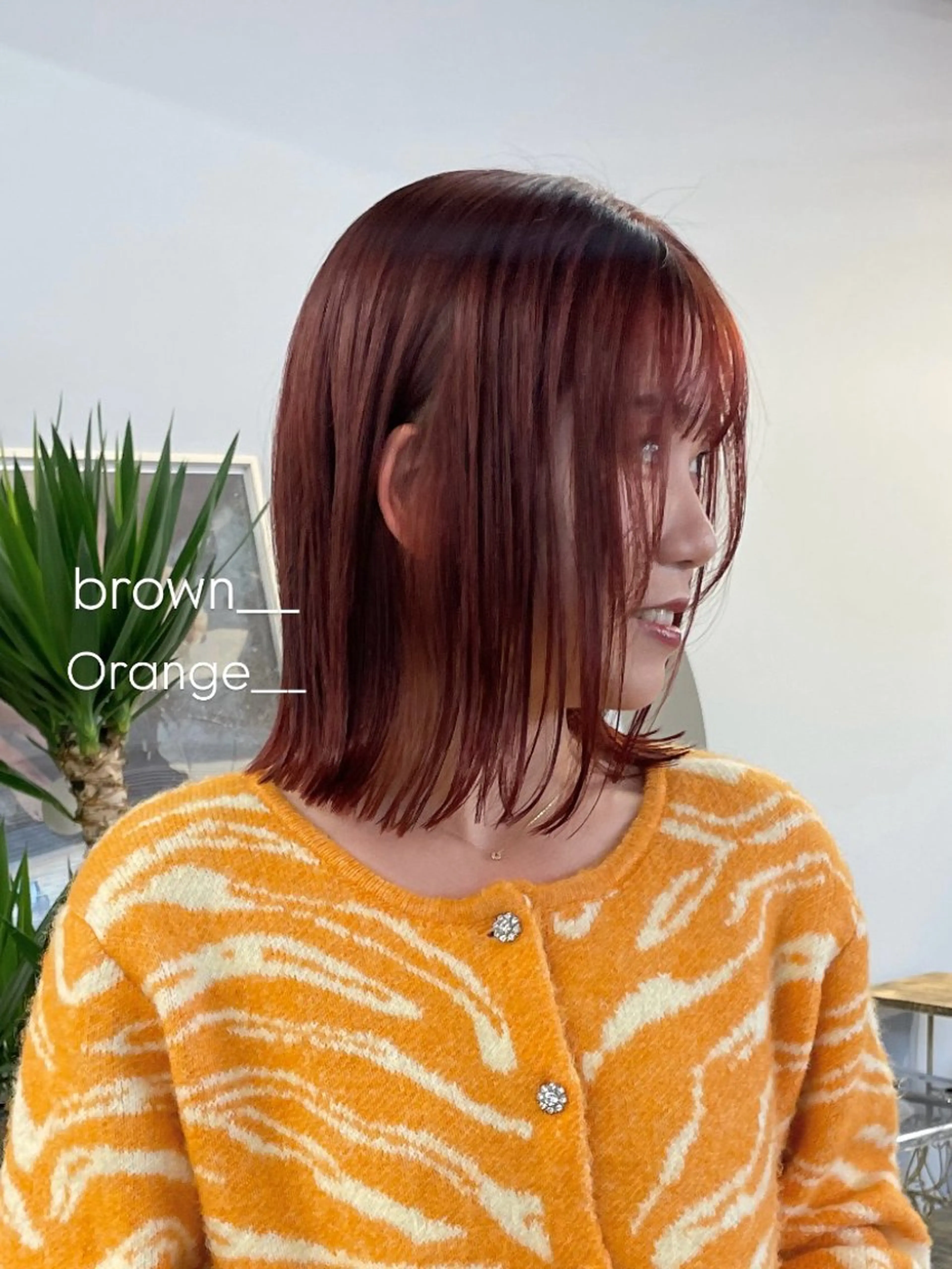 ミディアム ミズタ マイのヘアスタイル