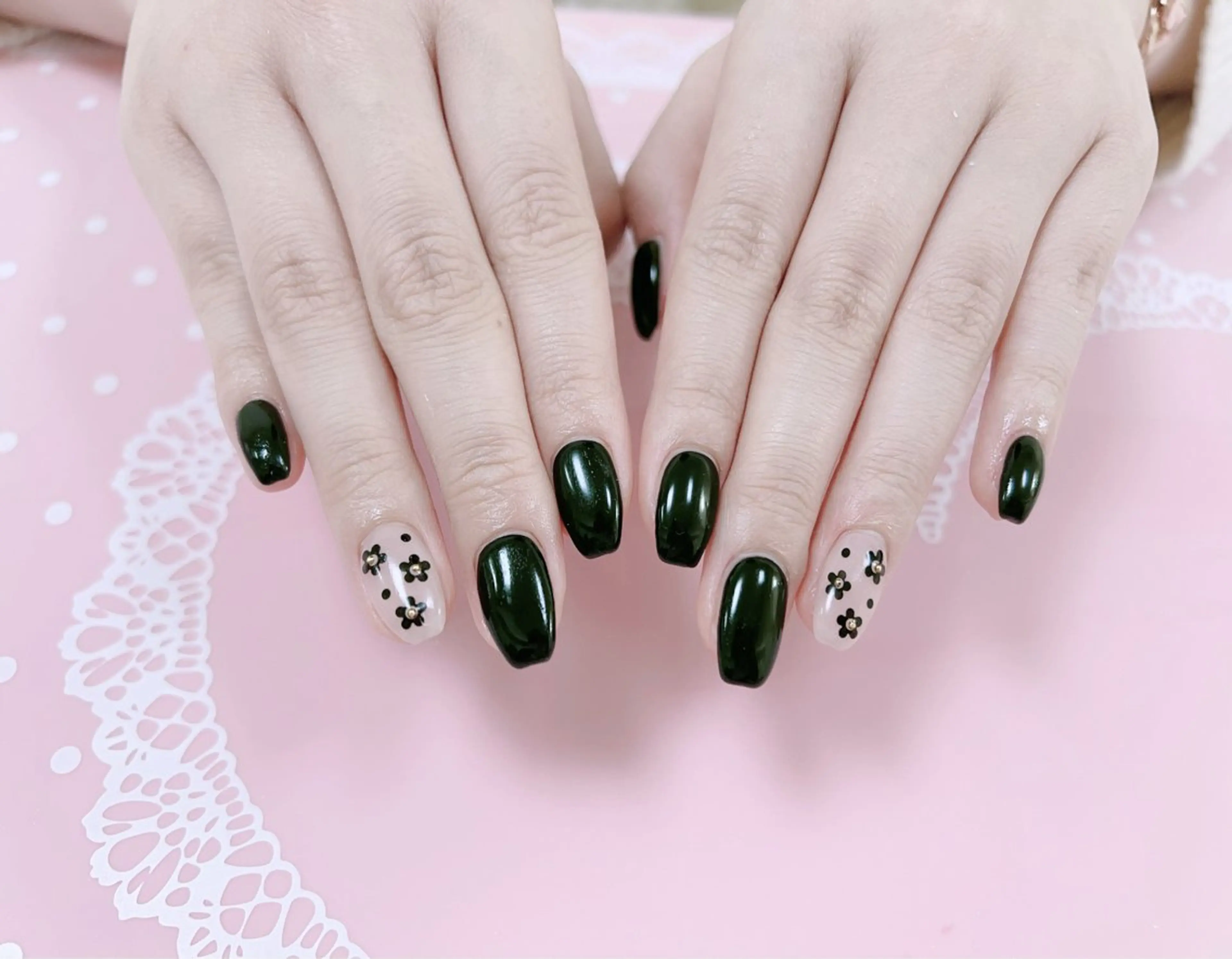 ネイル はぴねす所属・横浜 美夢のネイルデザイン