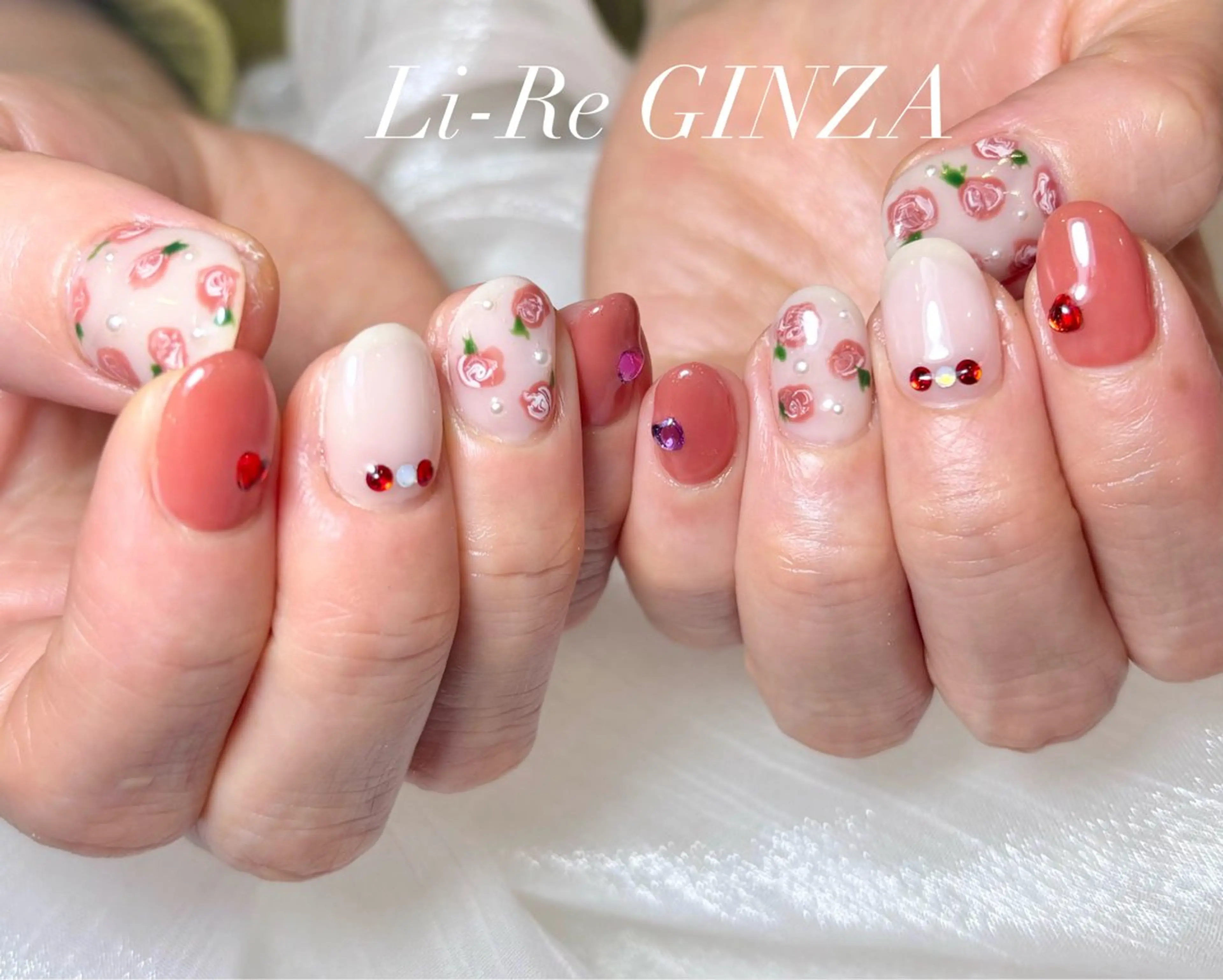 ネイル ハンドネイル Li-Re GINZAのネイルデザイン
