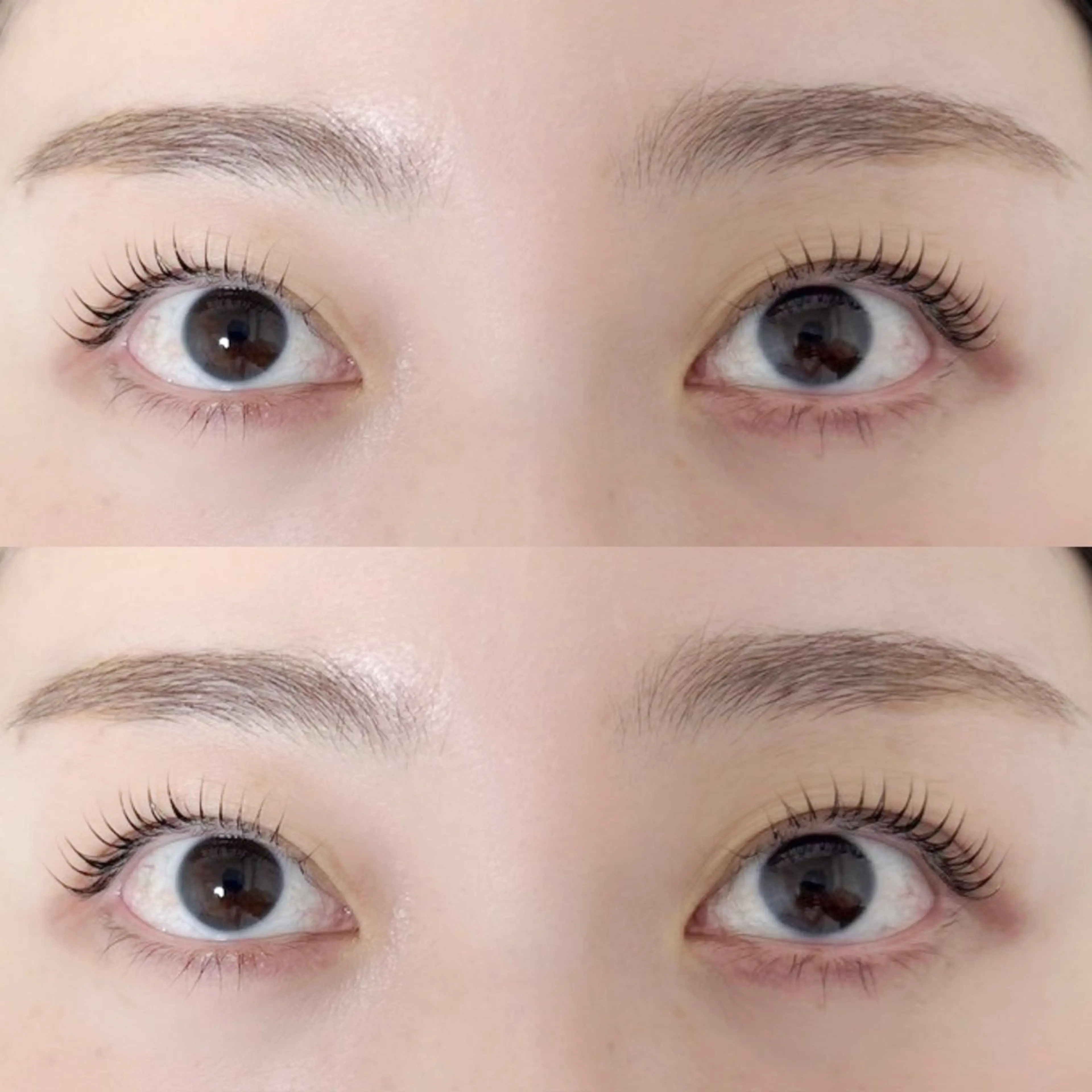 マツエク・マツパ 束感まつ毛 韓国風マツエク パリジェンヌラッシュリフト 一重×まつ毛パーマ A アイブロウ33大名店の眉毛・アイブロウイメージ