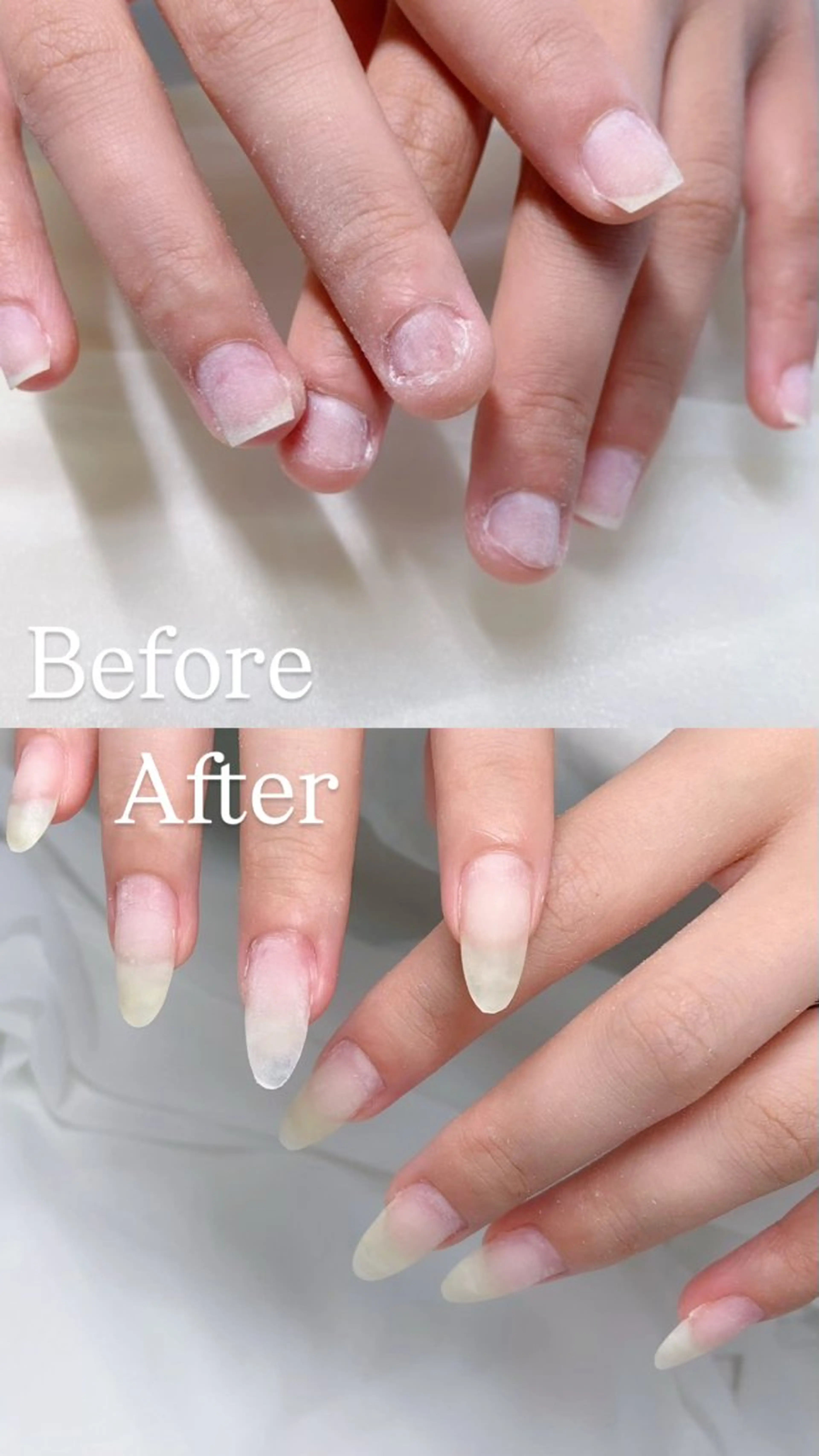 ネイル 長さ出し ＼近畿大学／近く🦢 Swanのネイルデザイン