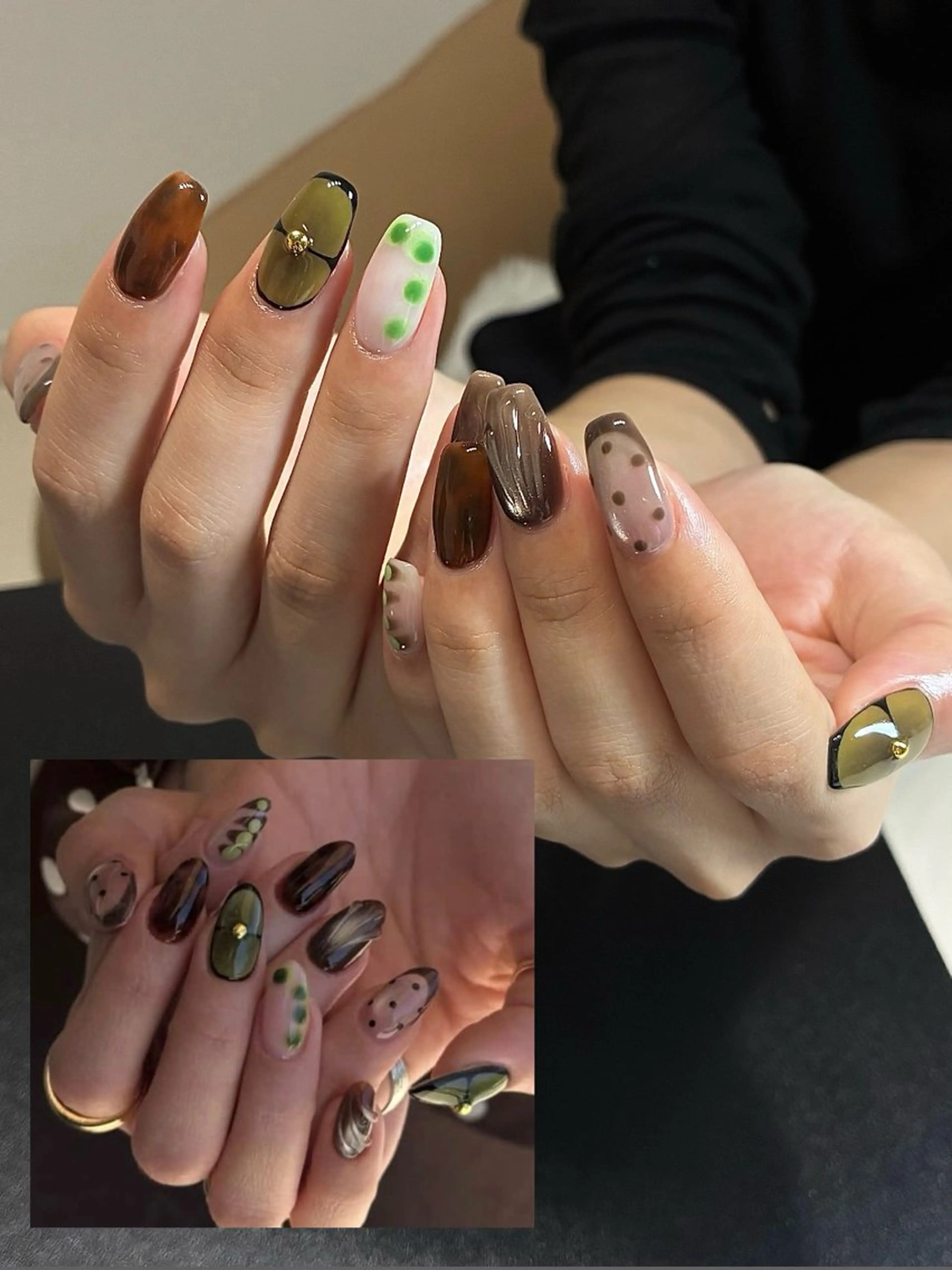 ネイル ハンドネイル nail salon Lipine 新守山のネイルデザイン