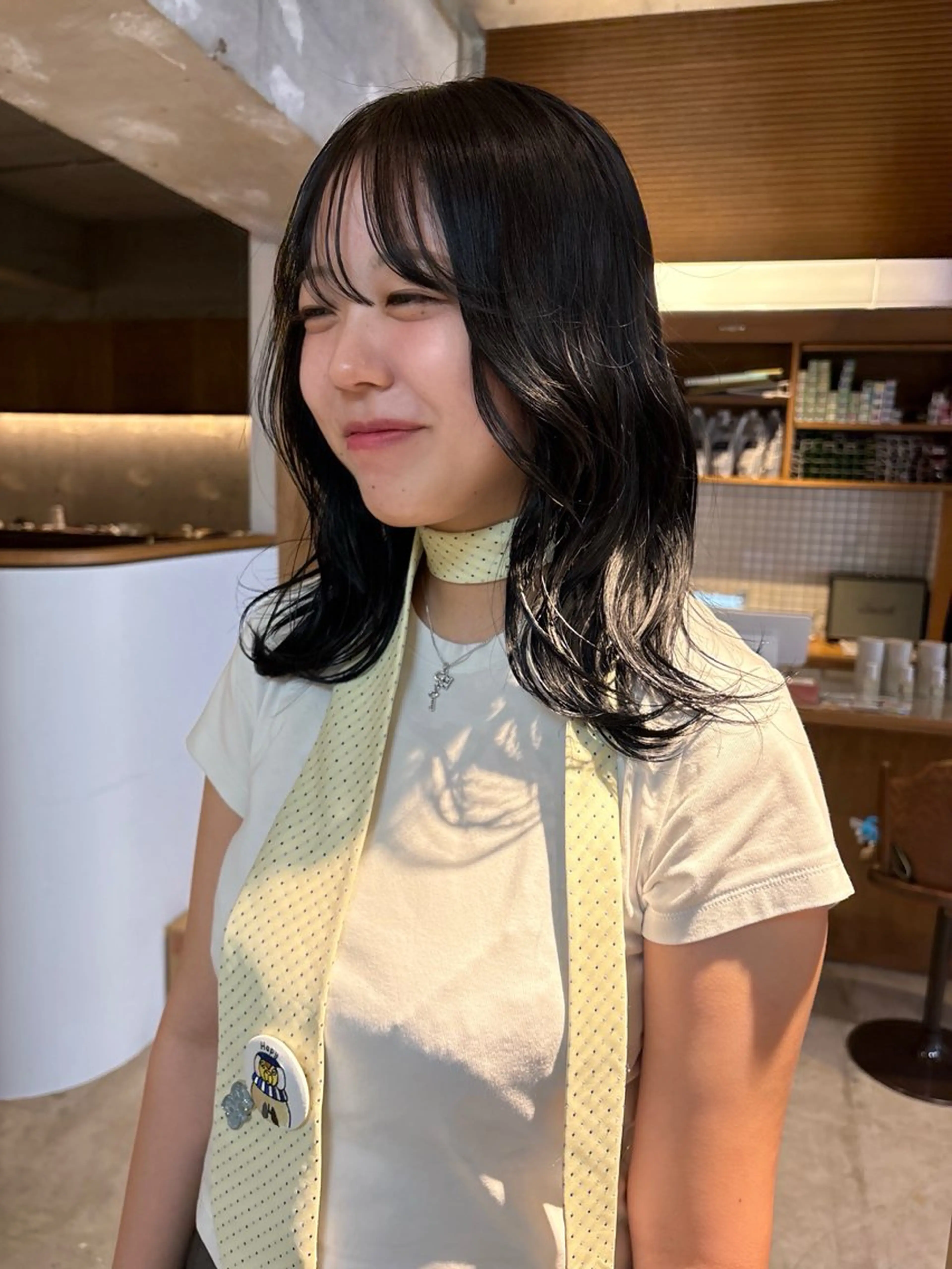 セミロング カラー ヘアカラー 名駅/ブリーチカラー /masaki⠀のヘアスタイル