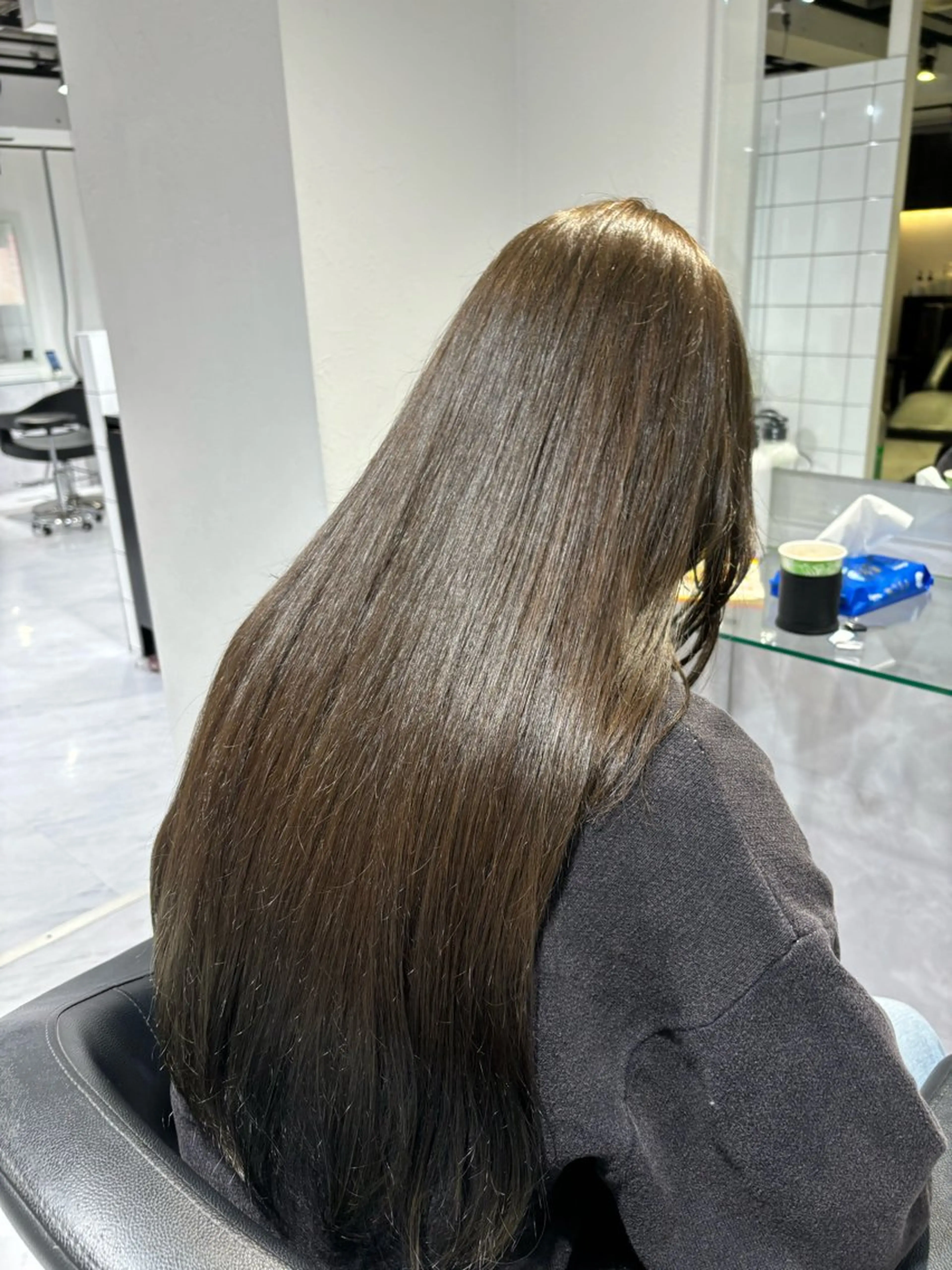 ロング カラー 表参道♡暗髪♡ 艶カラー♡アユミのヘアスタイル