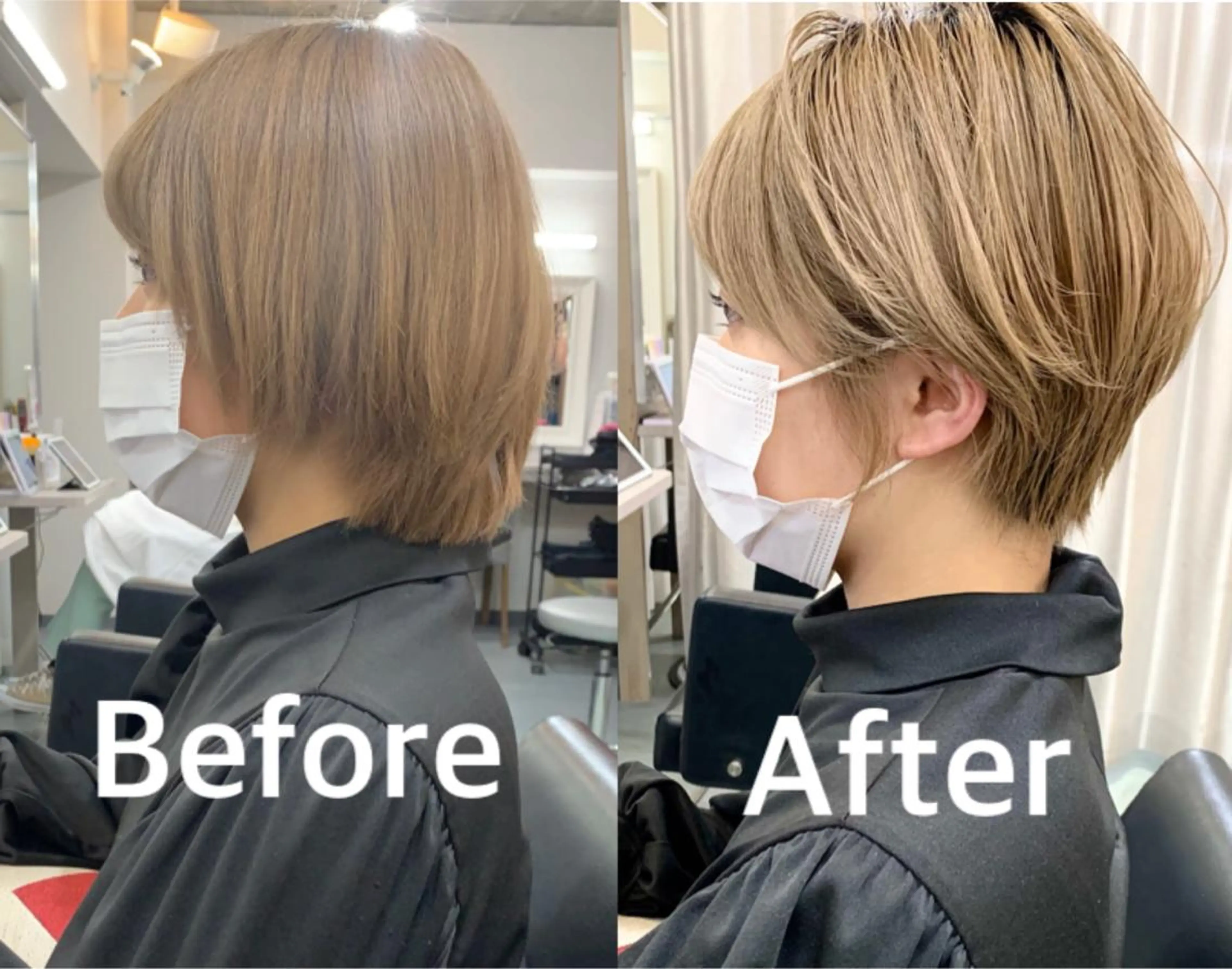 ショート ショート特化美容師 大阪京橋　大本　渉のヘアスタイル