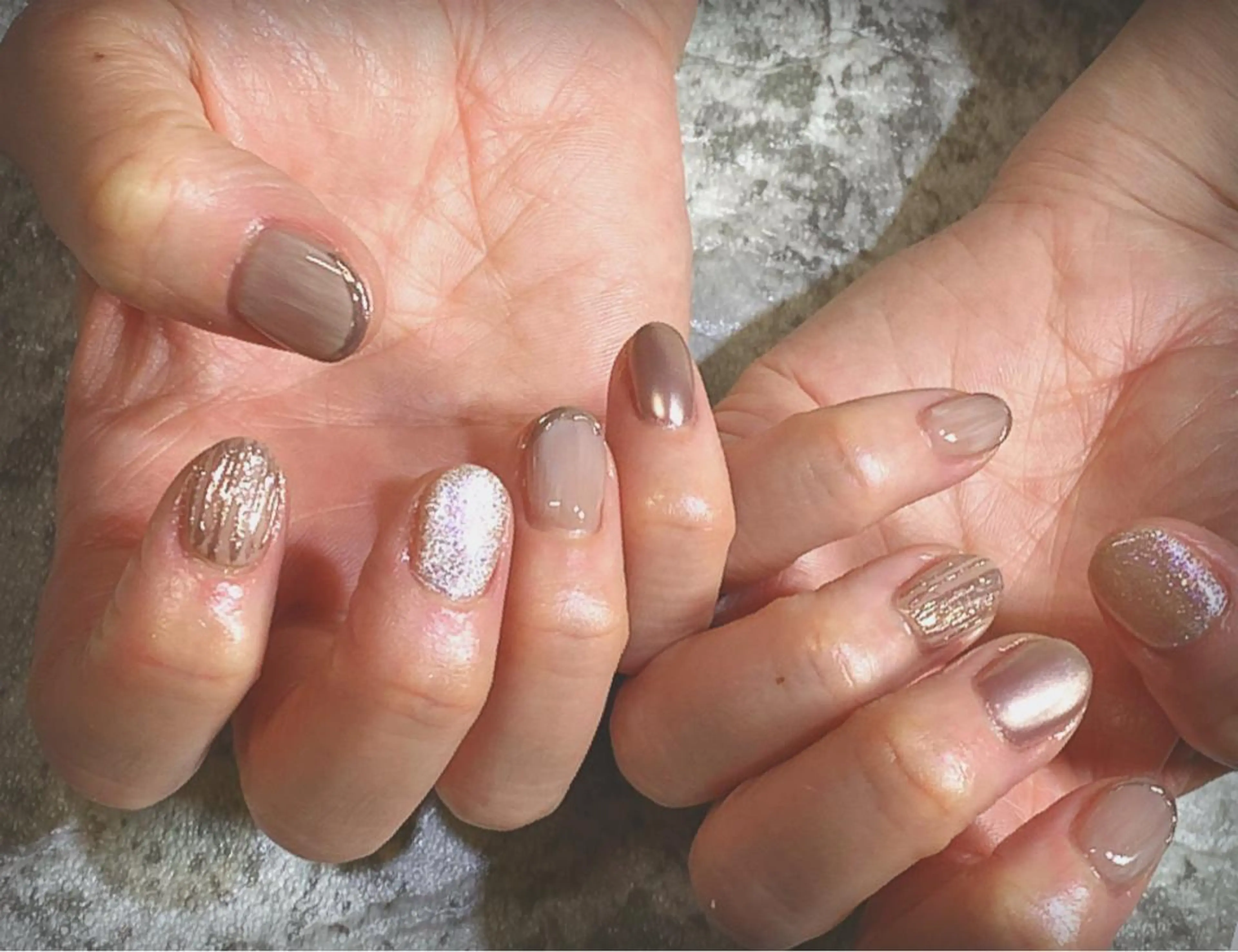 ネイル ハンドネイル あなたの日常へ➕α♪ しろくま nailのネイルデザイン
