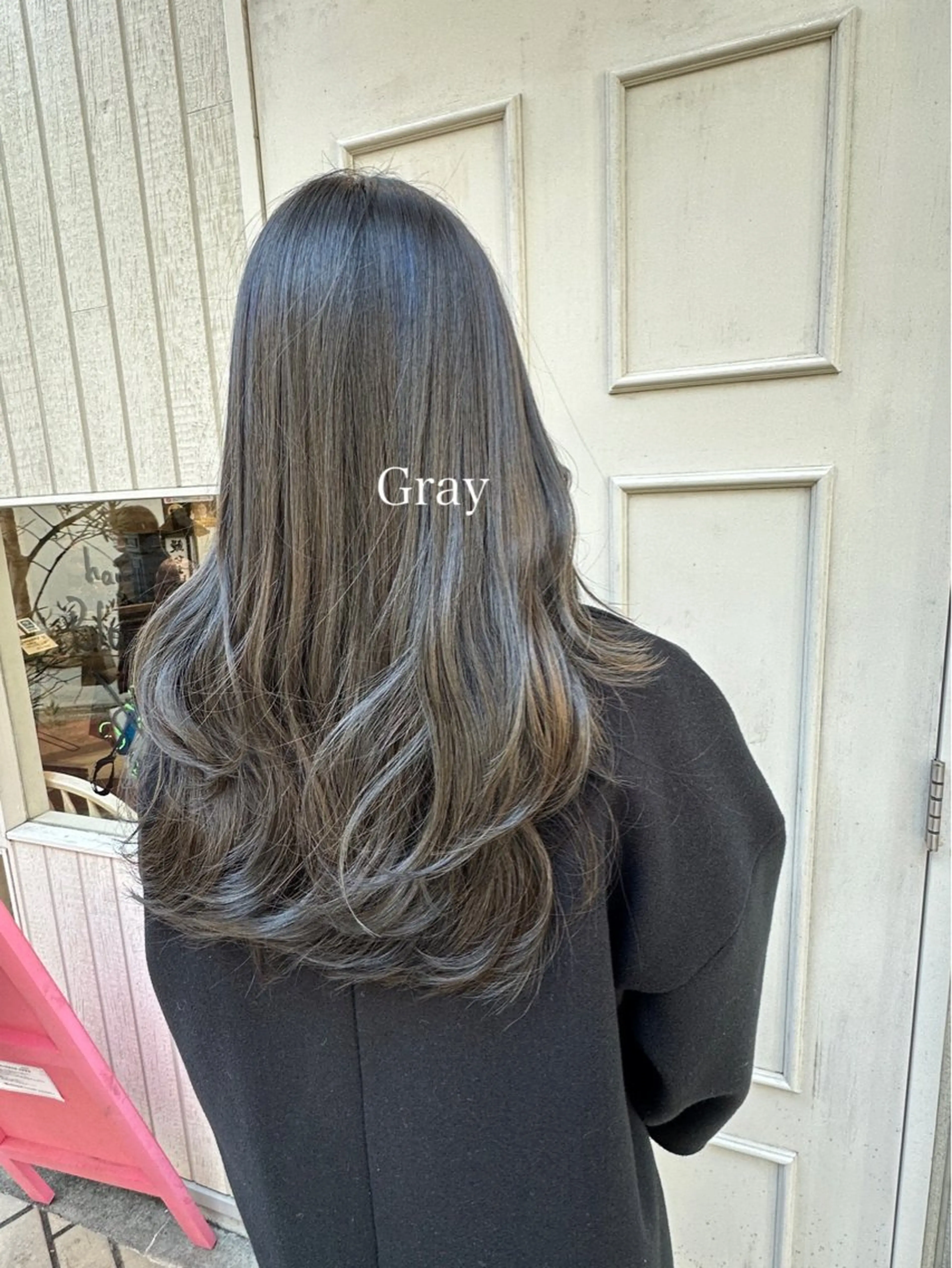 ロング カラー ブリーチ ブルーカラー ダブルカラー グラデーションカラー ハイライトカラー 🫟Blanco🫟 Color&Careのヘアスタイル