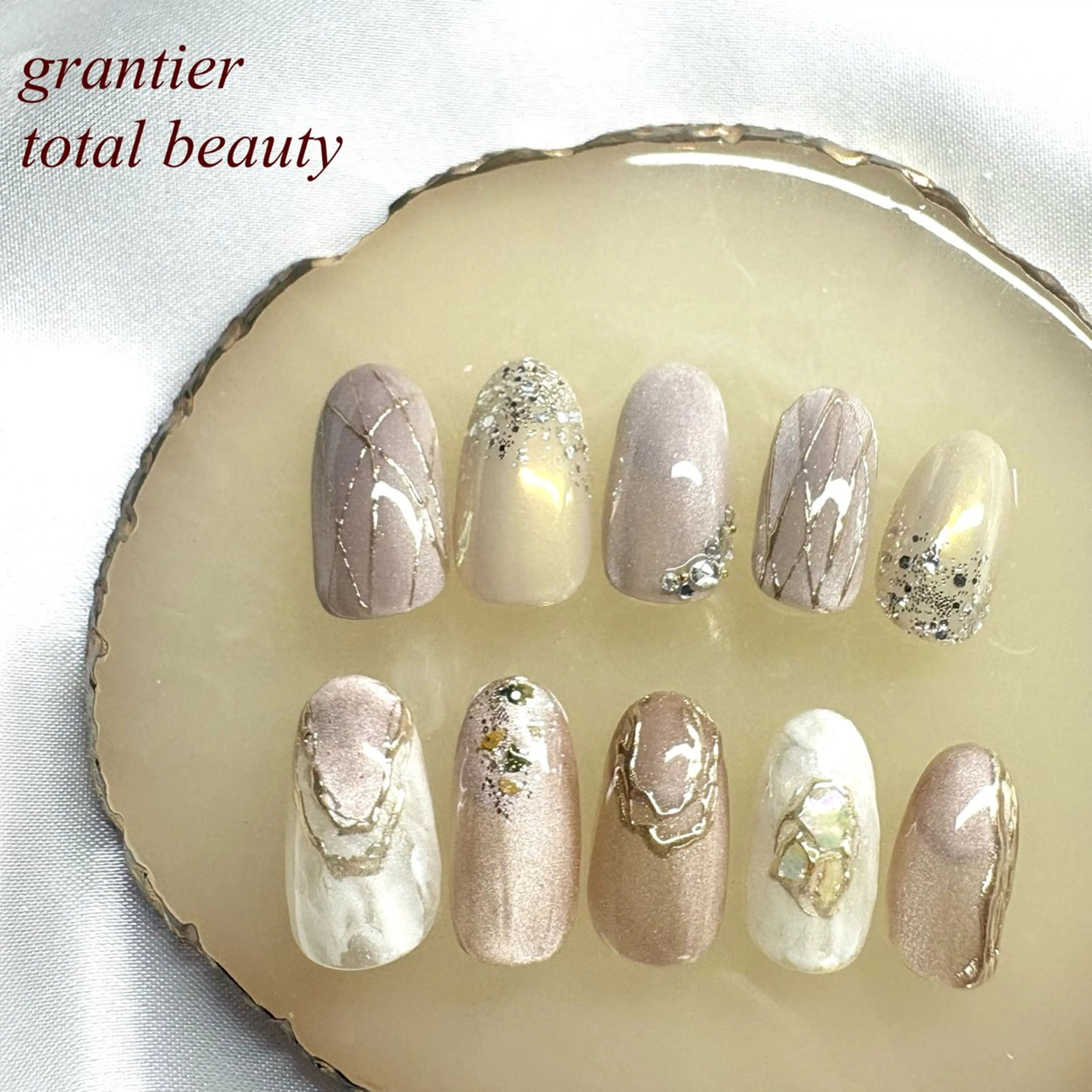 ネイル ハンドネイル grantier beautyのネイルデザイン