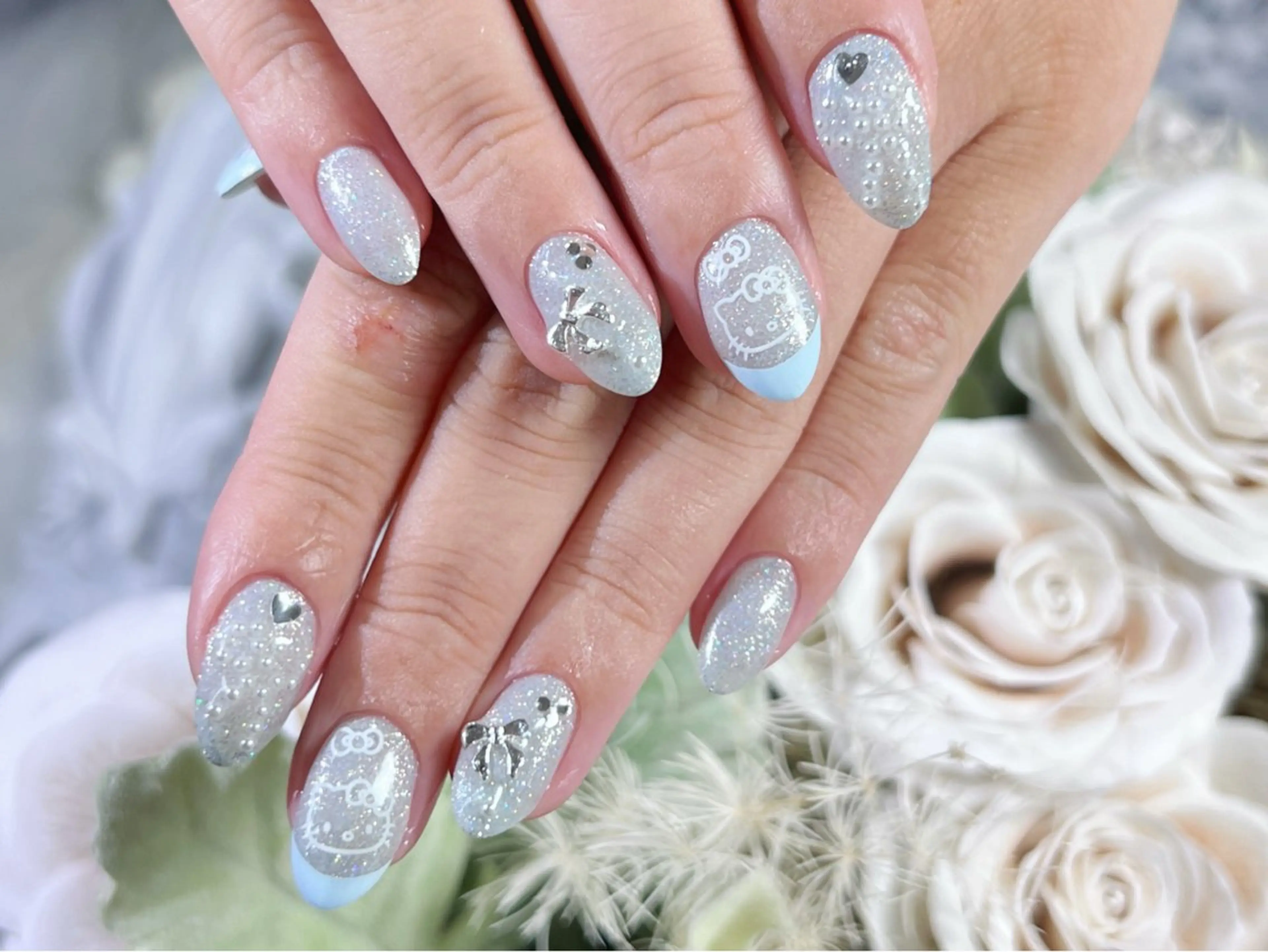 ネイル ロングネイル 持ち込み スカルプネイル ワンホンネイル ハンドネイル Painty nailのネイルデザイン