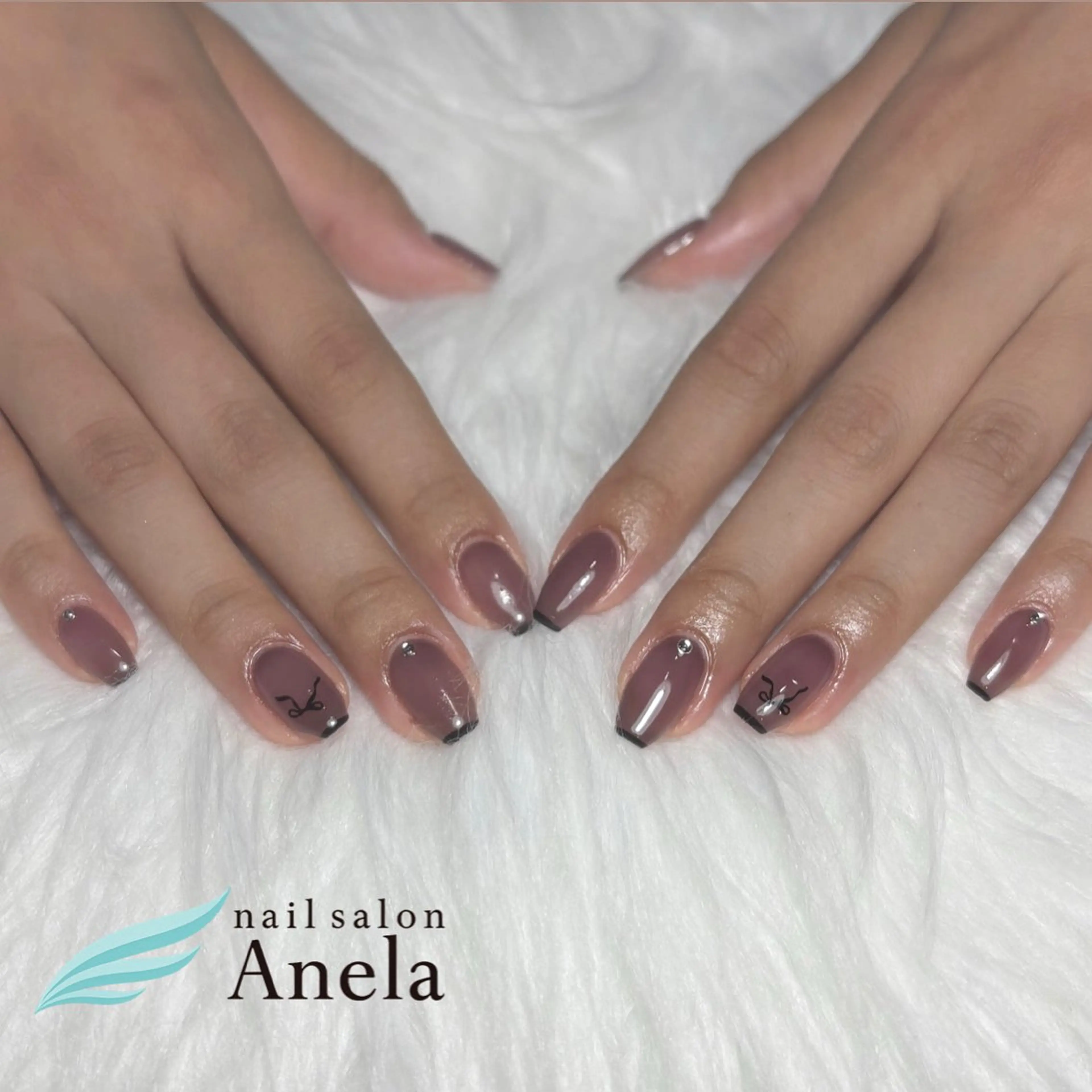 ネイル nail salon Anela🪽🫧のネイルデザイン
