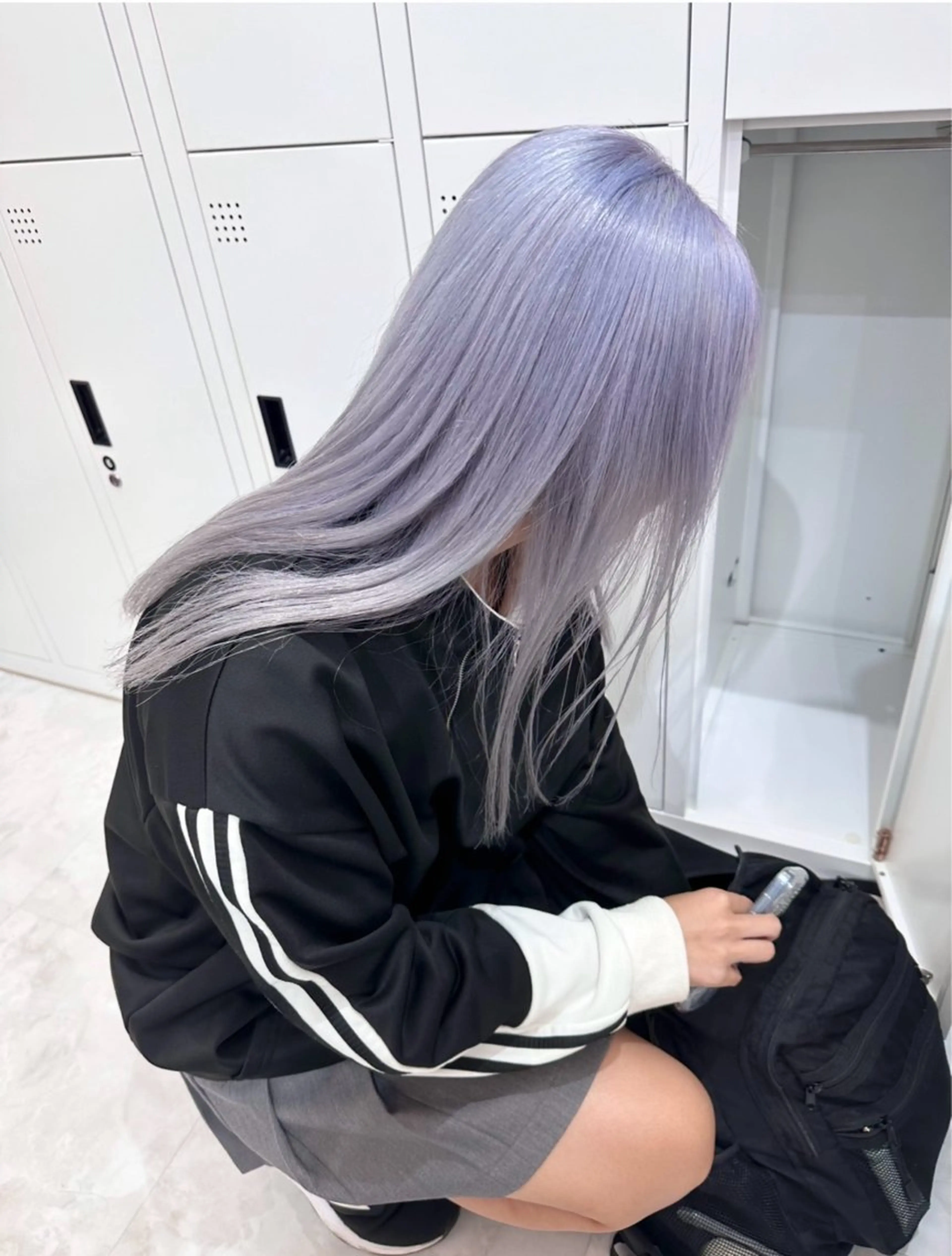 カラー 漆畑 莉奈のヘアスタイル