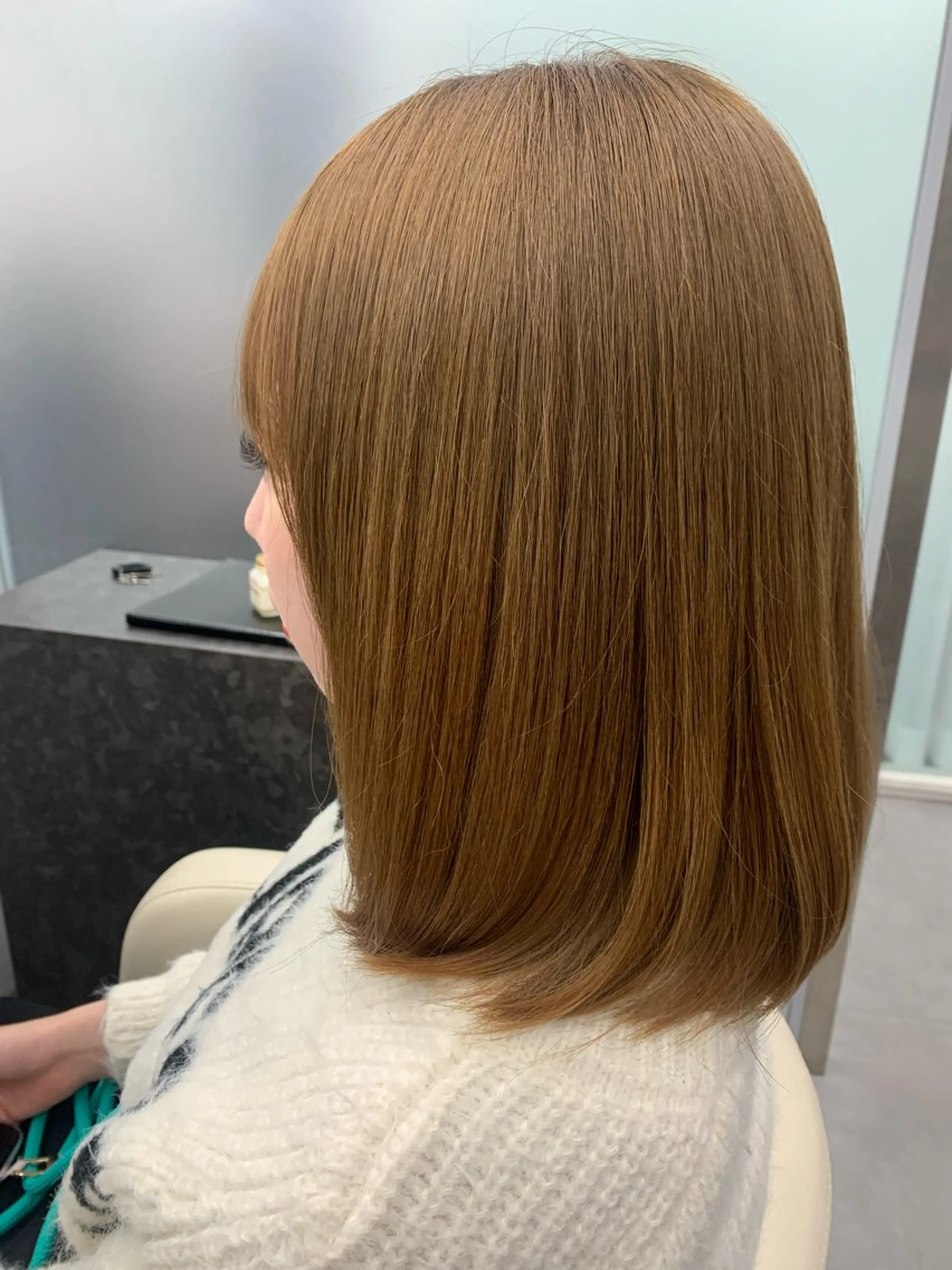 カラー ベージュカラー ブリーチ ハイトーン /愛子のヘアスタイル