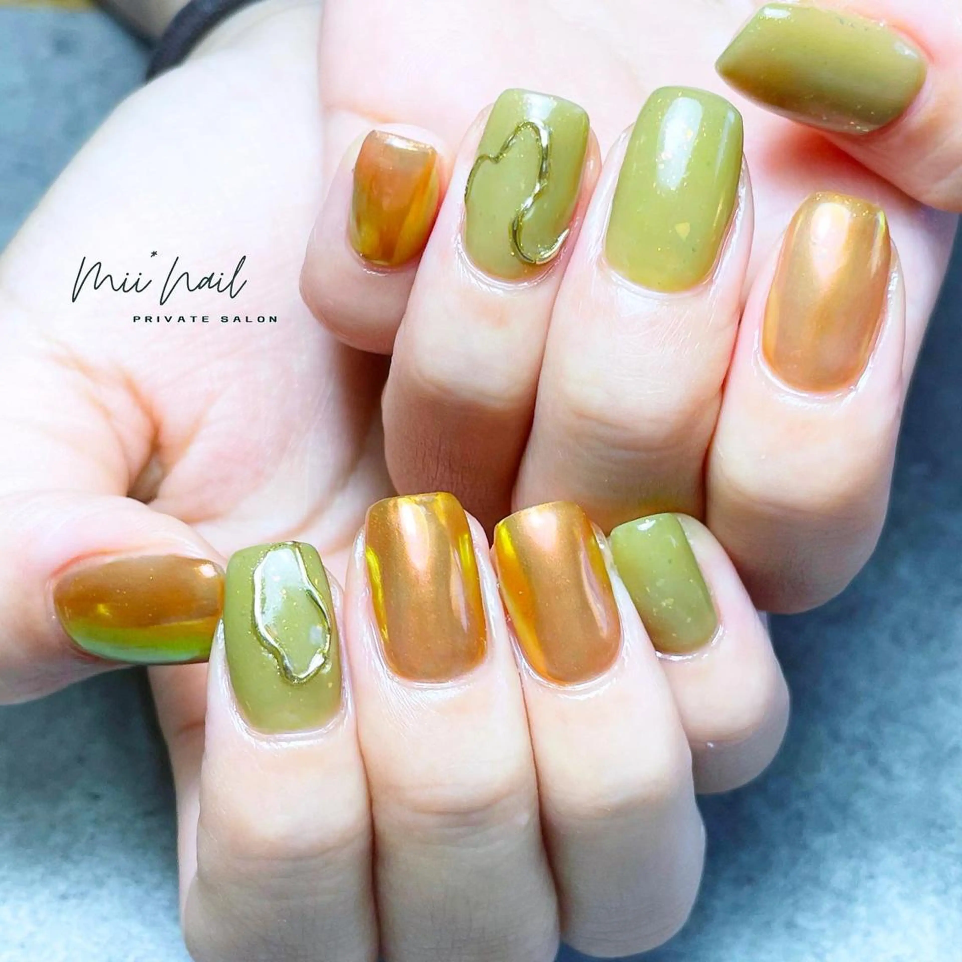 ネイル ハンドネイル ハンドケア MII*NAIL／ 美フォルムsalonのネイルデザイン