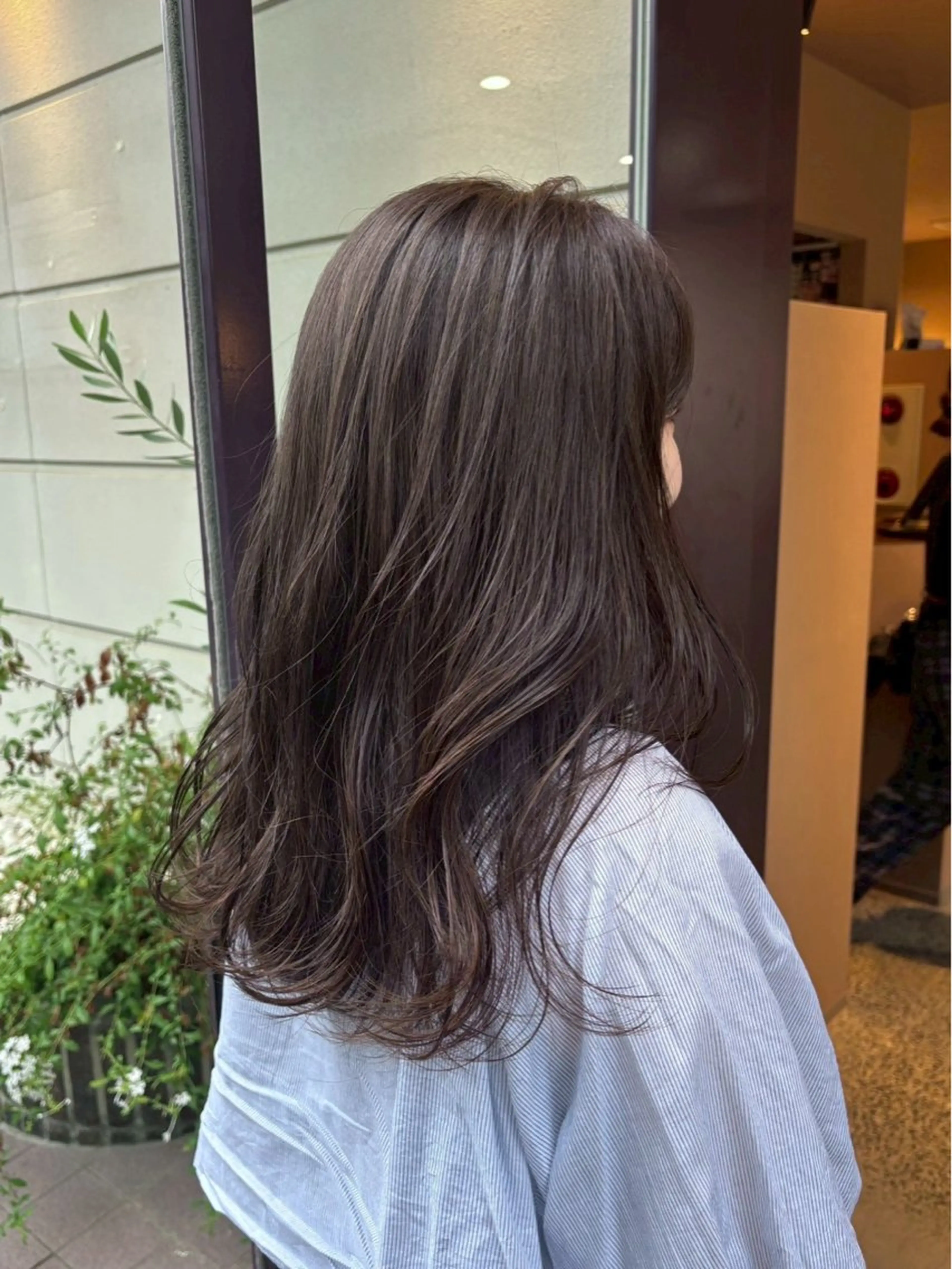 カラー YOKE 桃山台 SAKI♩ ܸのヘアスタイル