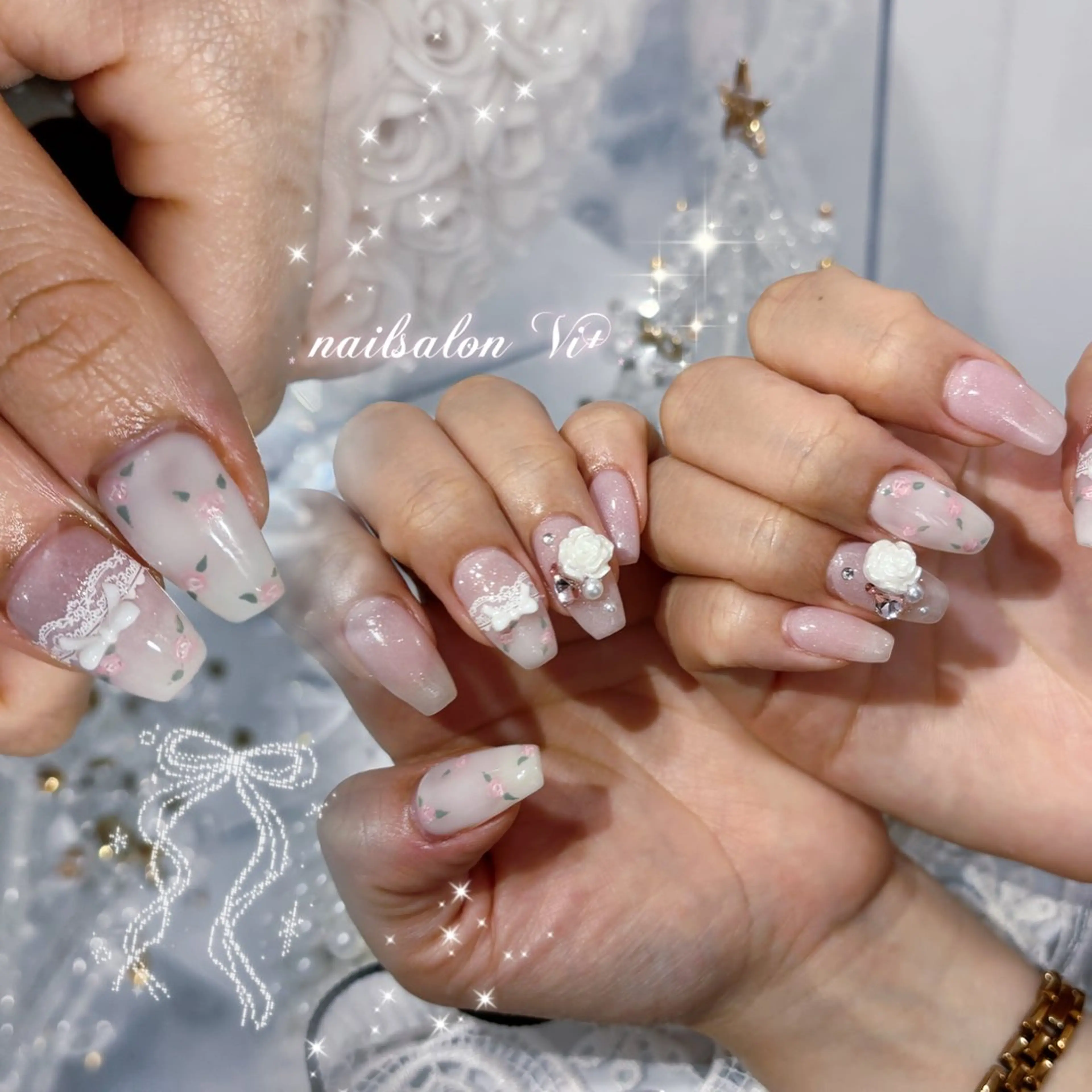 ネイル ハンドネイル 𝒦𝐸𝐼𝒩𝒜 錦糸町ネイルのネイルデザイン