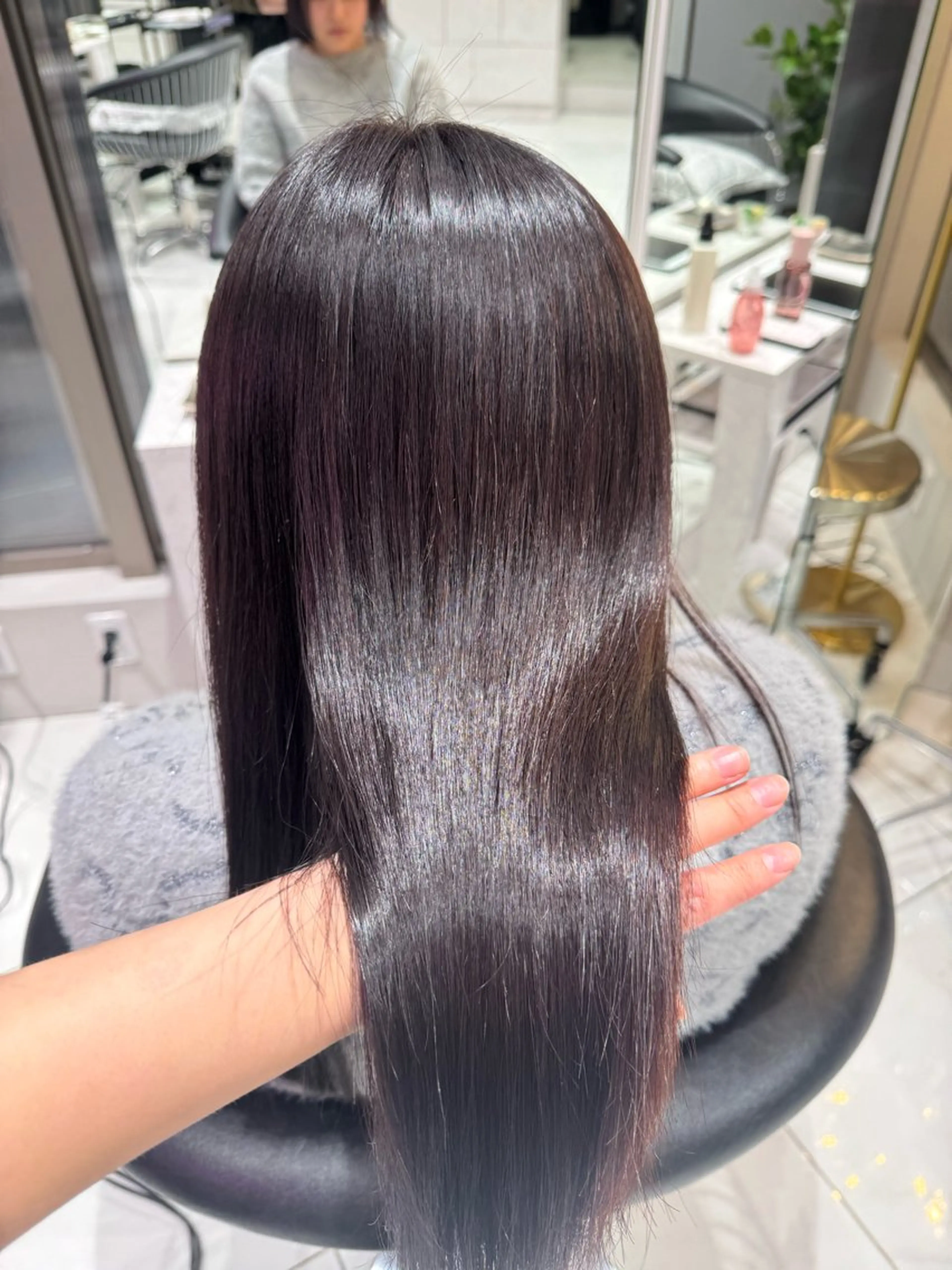 ロング Rin/寒色系カラー 🦋/うる艶ヘア🫧のヘアスタイル