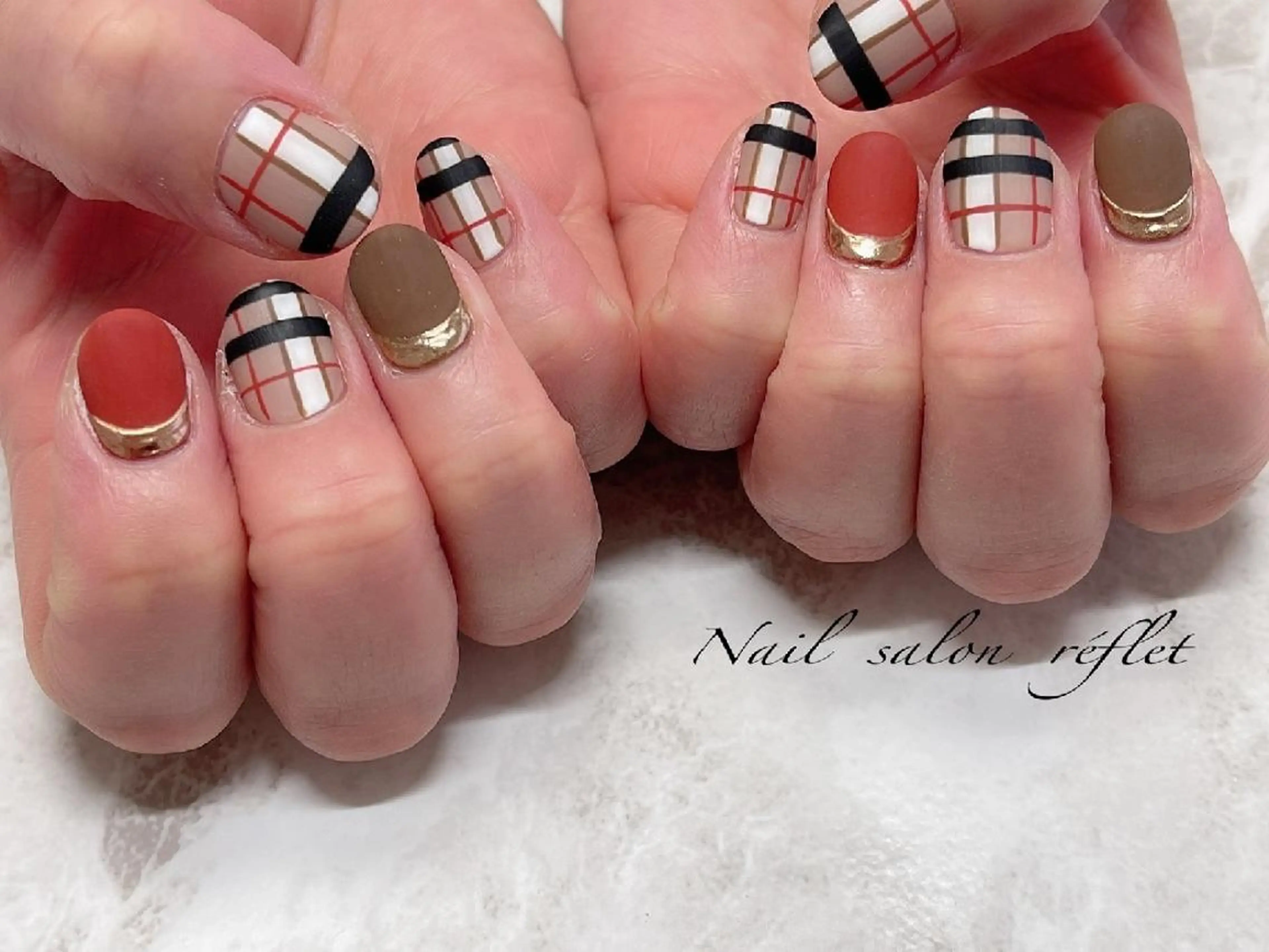 ネイル ハンドネイル Nailsalon Lebelのネイルデザイン