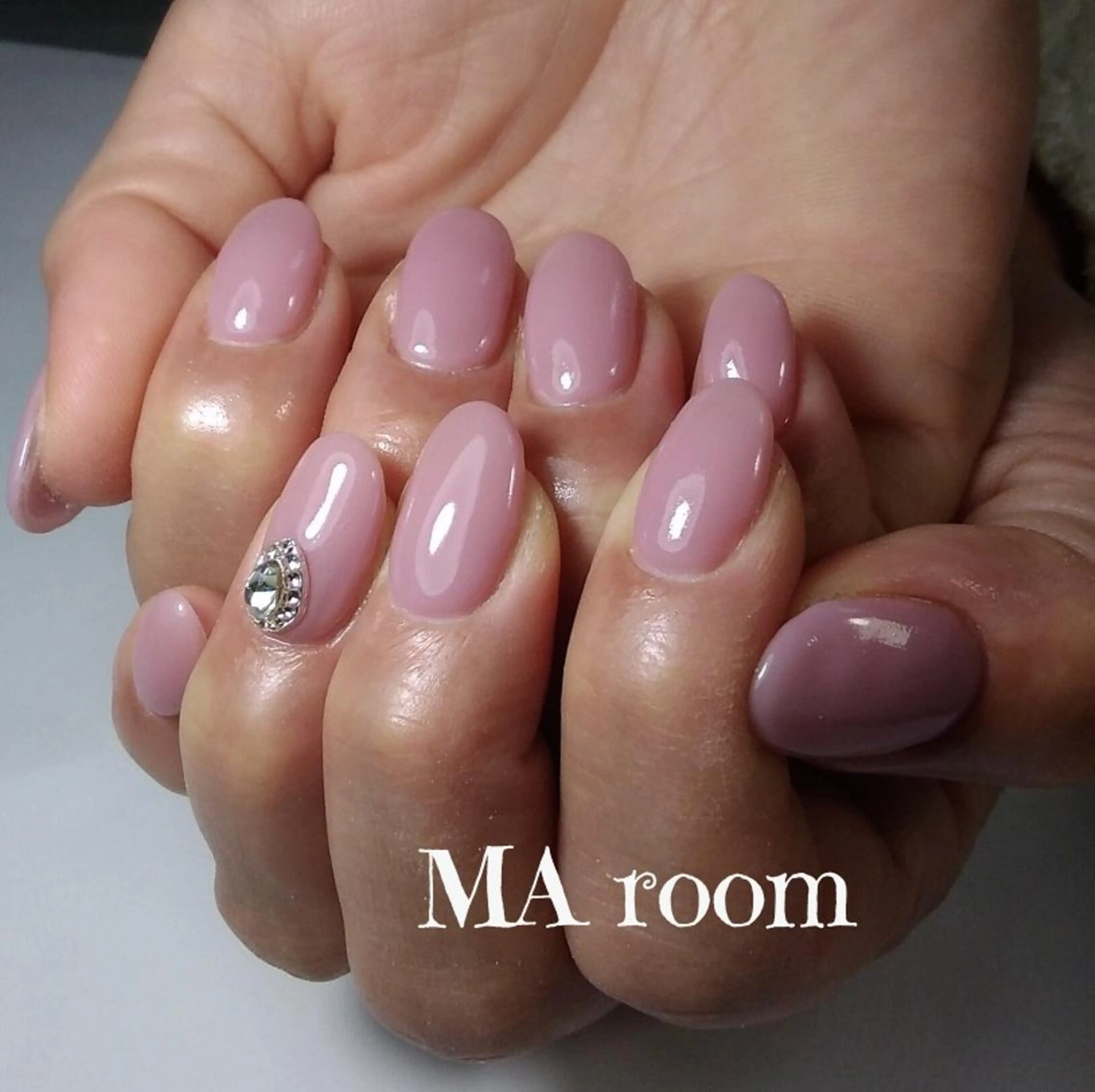 ネイル ストーンネイル ＆MERCI所属・&MERCI nail maoのネイルデザイン