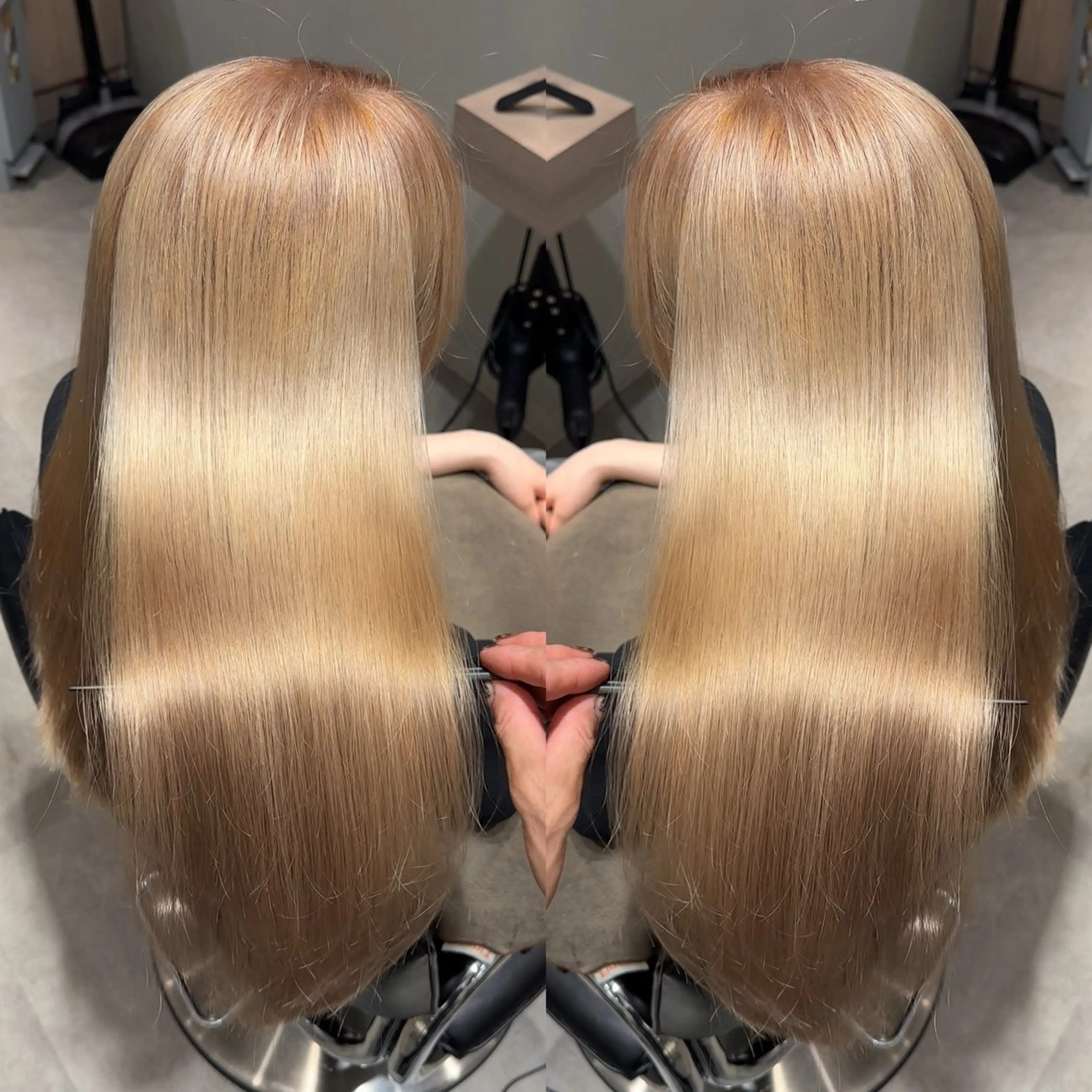 ロング カラー ヘアアレンジ カット ヘアカラー トリートメント 池袋髪質改善×レイヤ ー専門MATSUのヘアスタイル