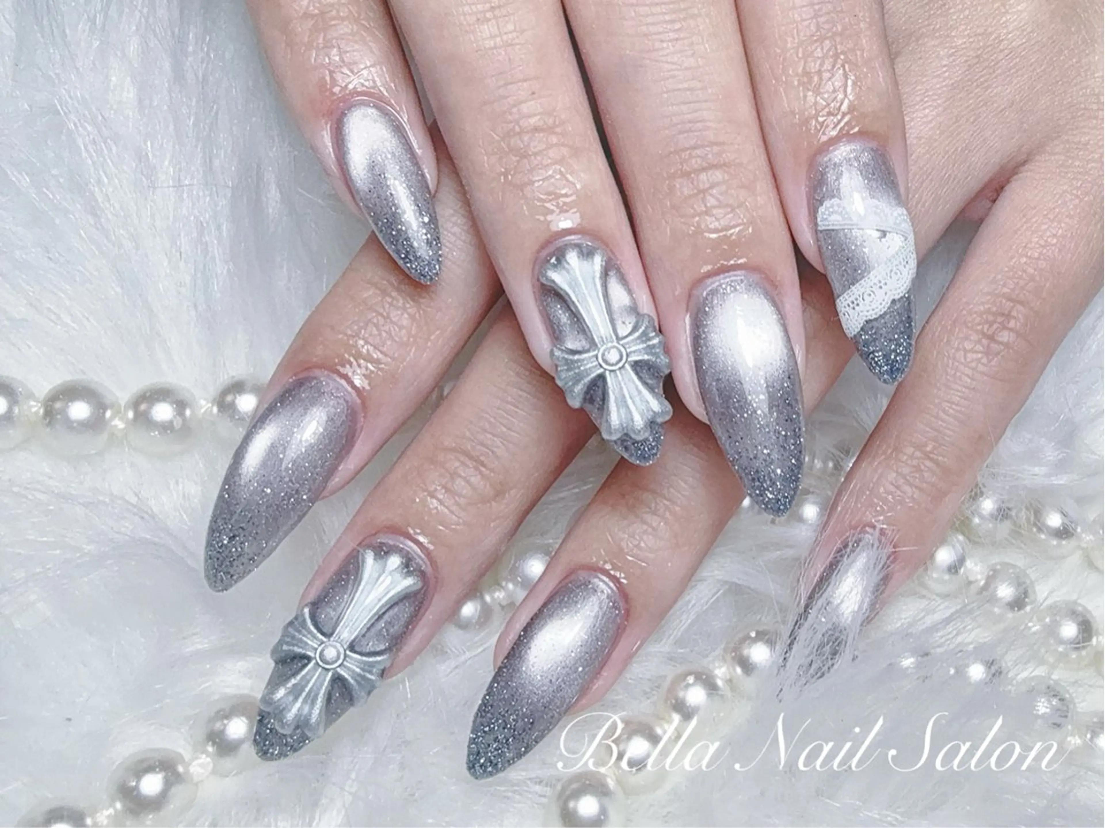 ネイル ハンドネイル Bella Nail Salonパラジェルのネイルデザイン