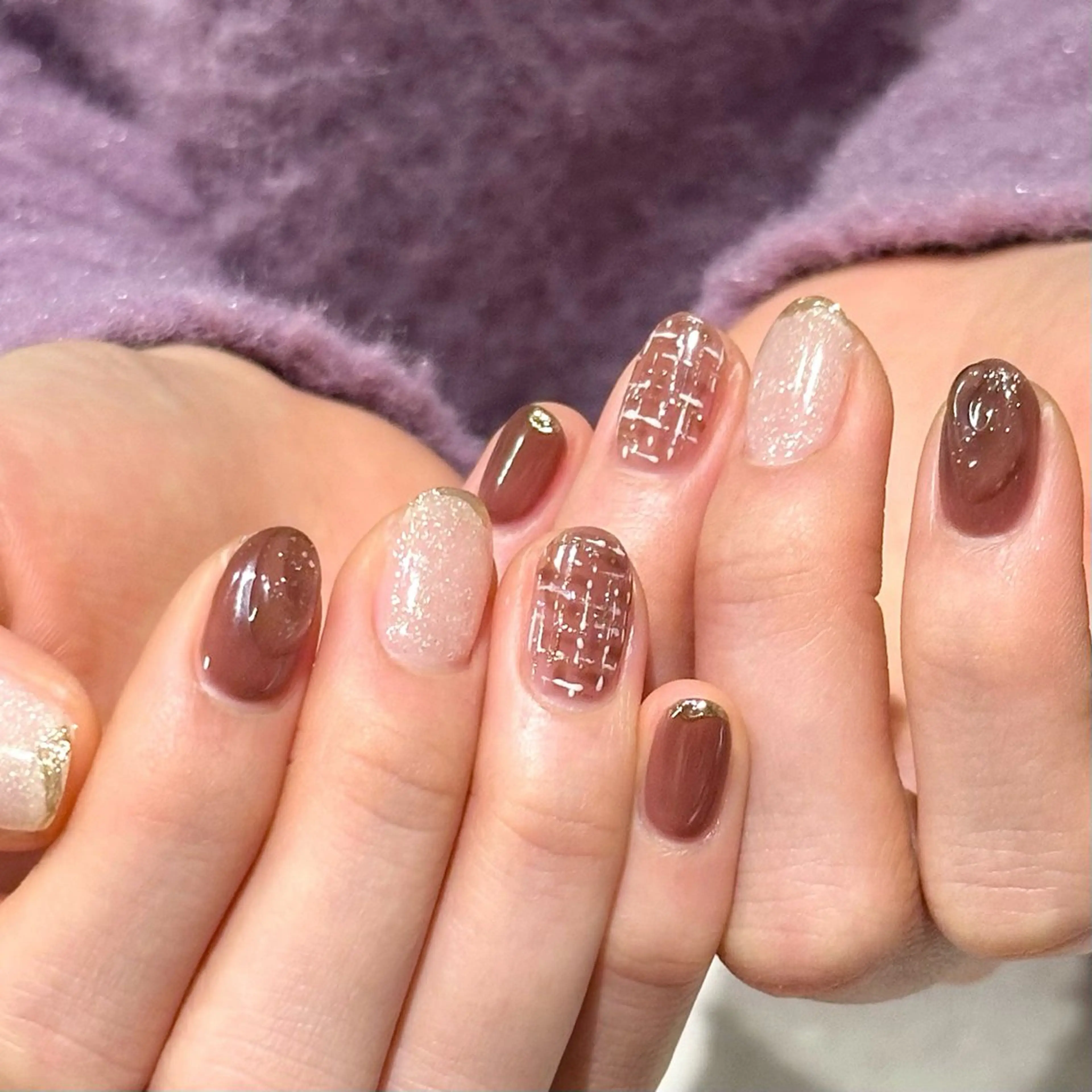 ネイル ニュアンスネイル aoi .のネイルデザイン