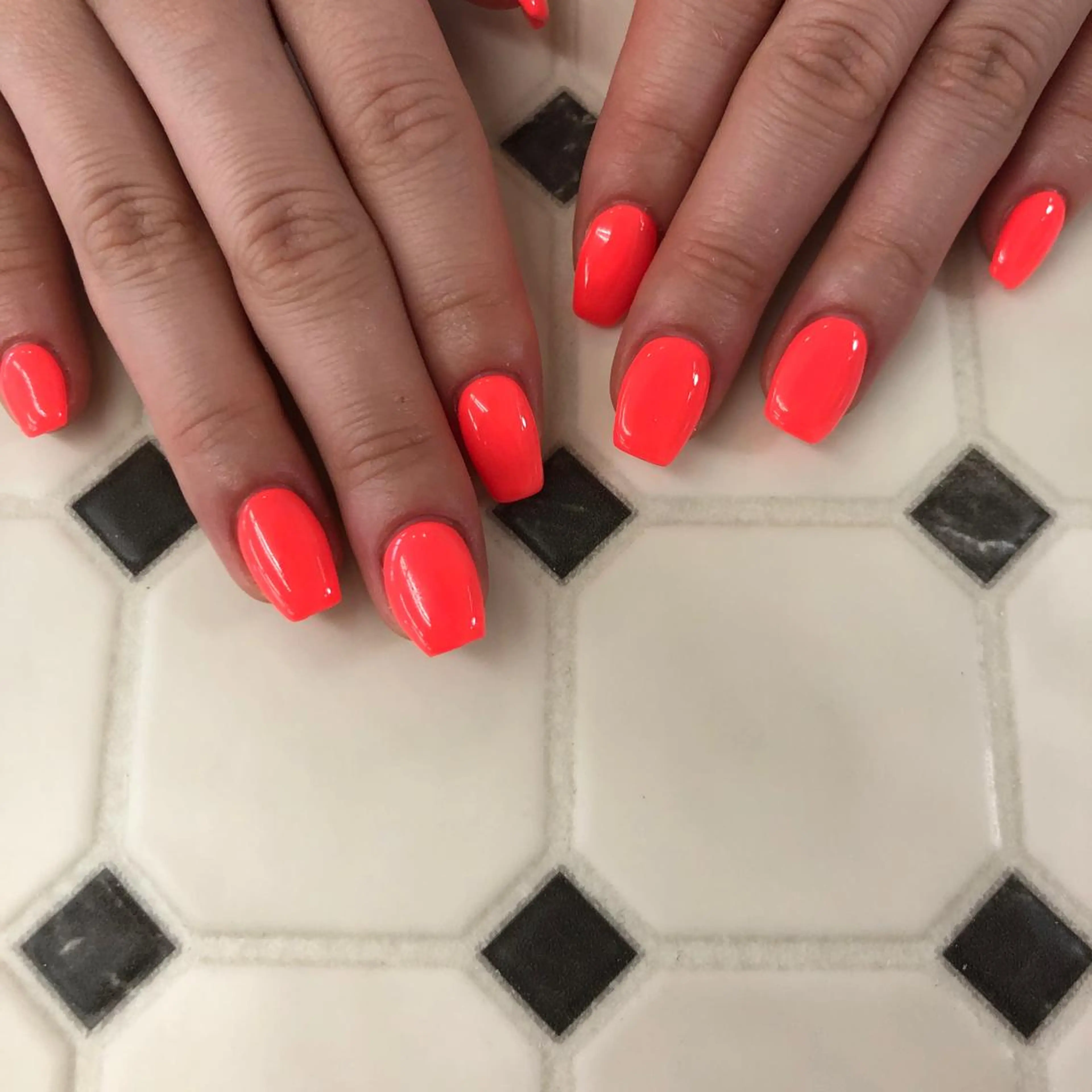 ネイル オレンジ 1 9 9 7所属・nail 1997のネイルデザイン