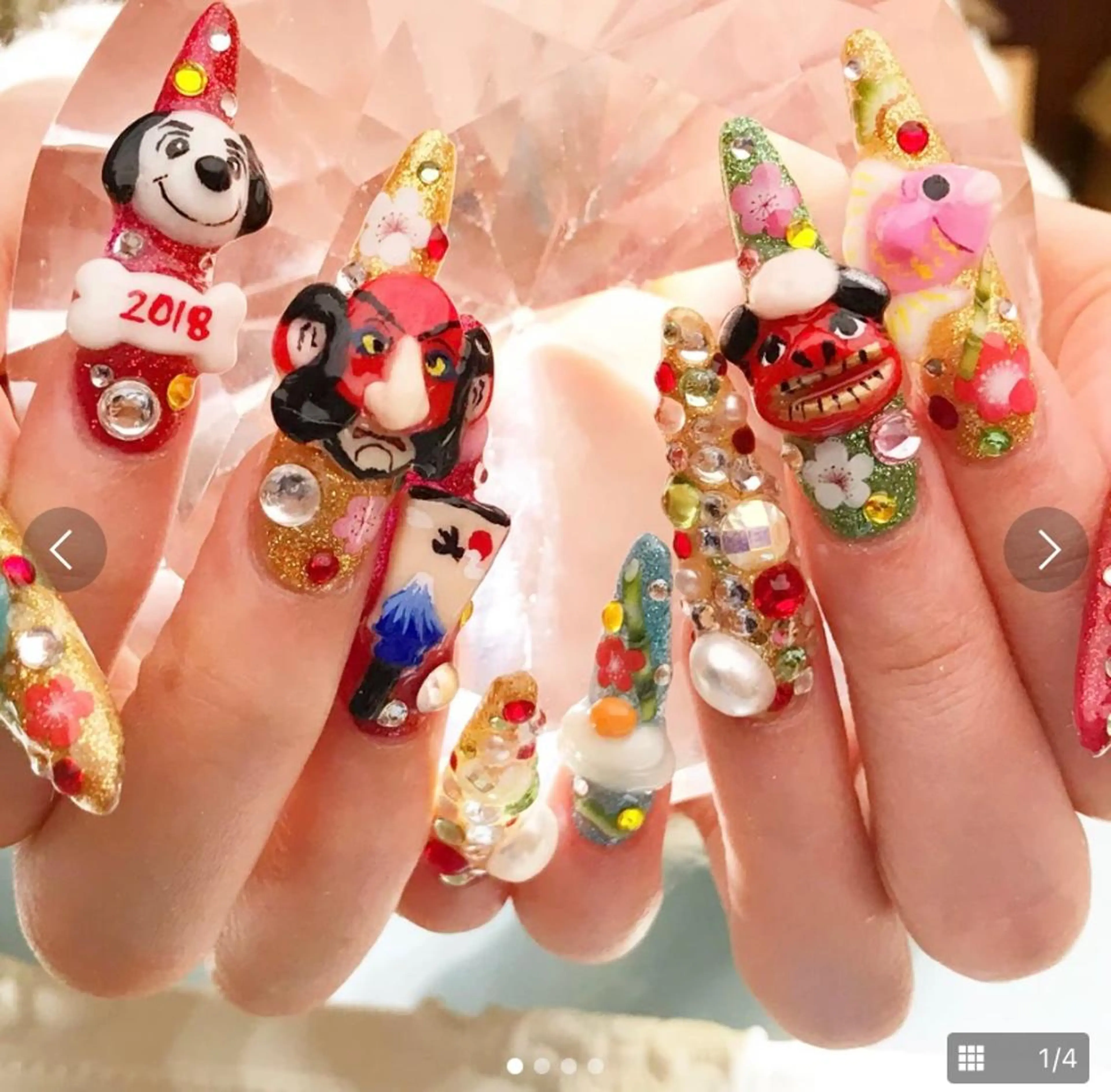 ネイル ロングネイル YUN 💅のネイルデザイン