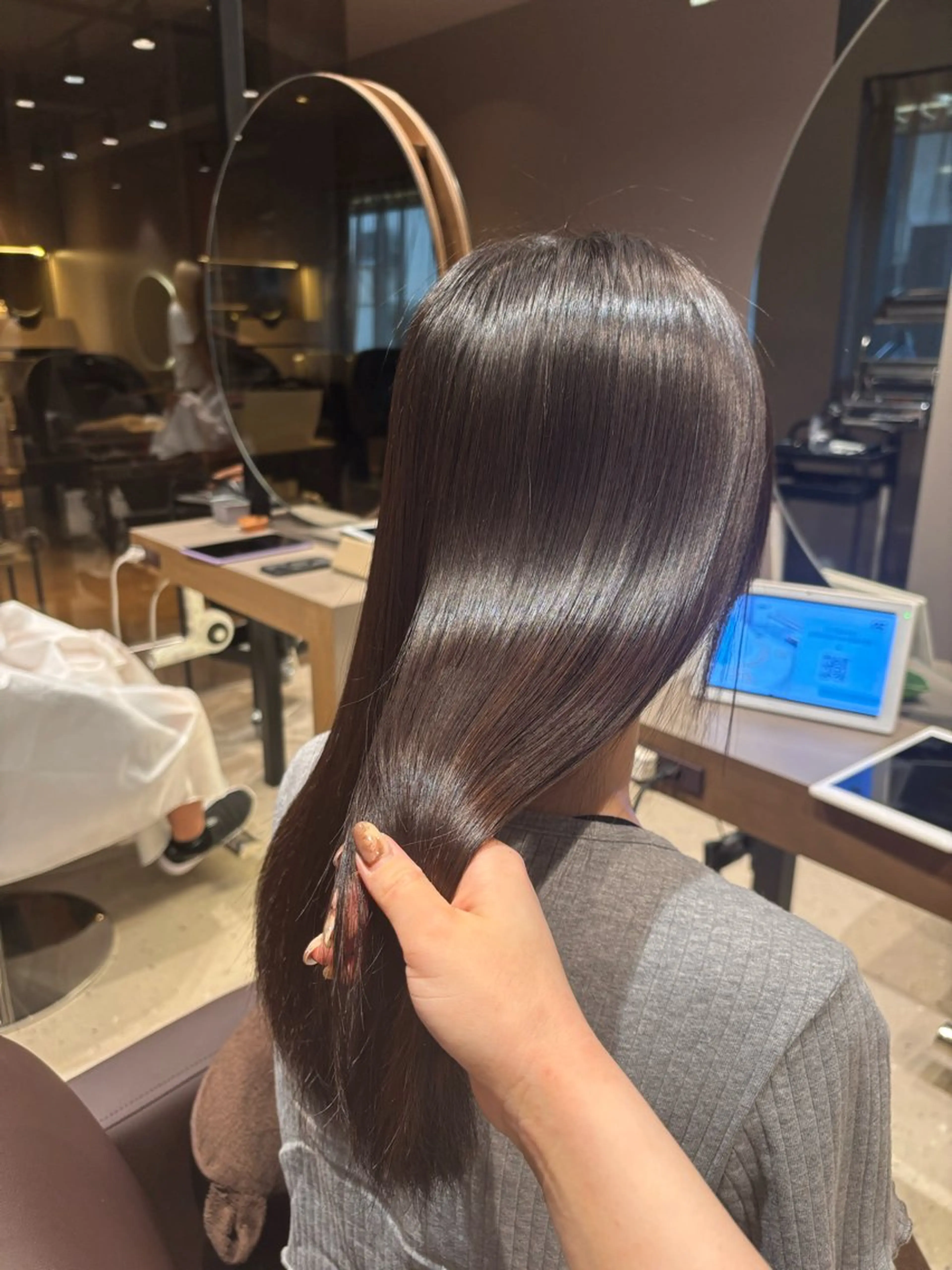 セミロング トリートメント Riko 🎀🍪のヘアスタイル