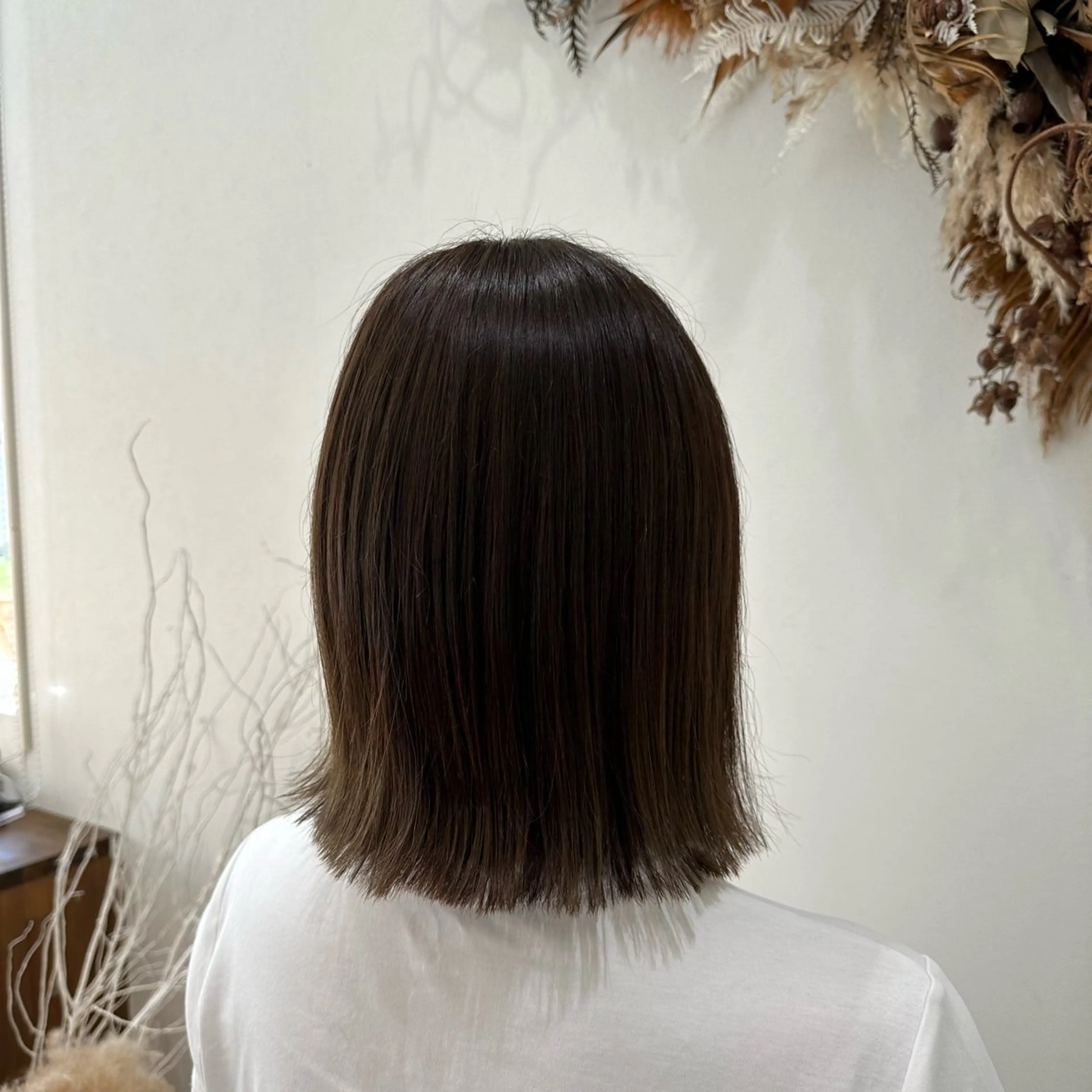 カラー グレージュ カーキグレージュ MIRUKA/ 暖色カラー/ベージュのヘアスタイル