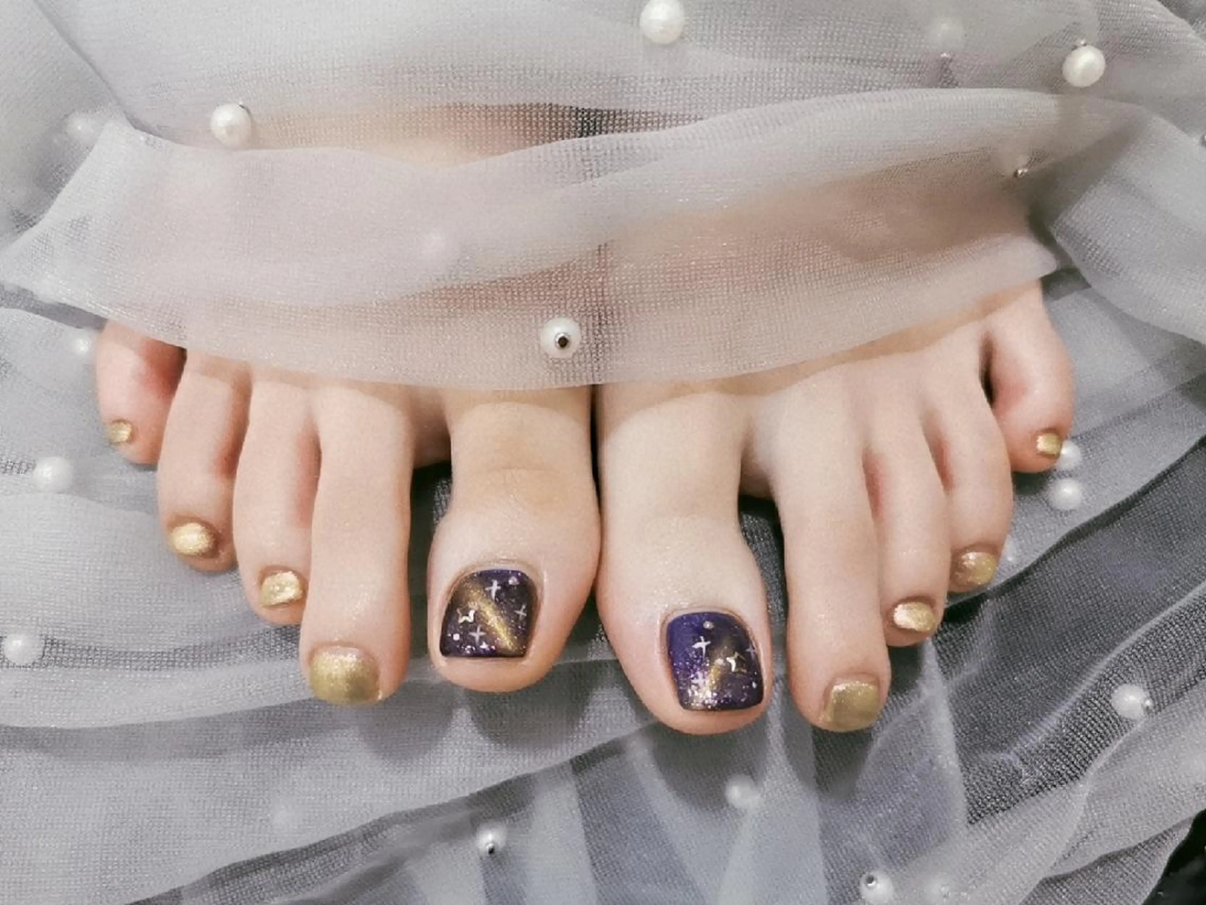 ネイル フットネイル 上福岡 らんらんのネイルデザイン