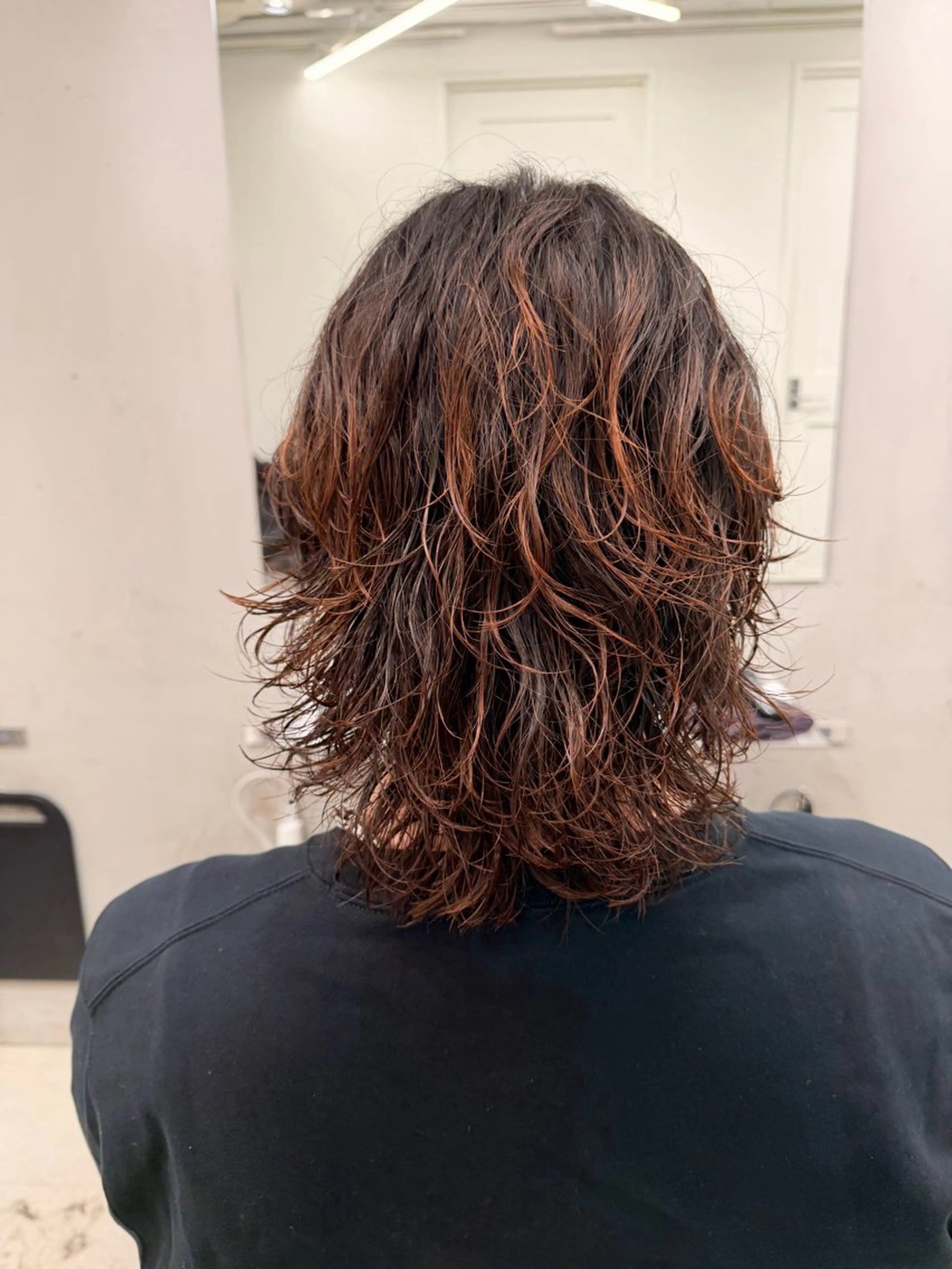 パーマ メンズ カット パーマ メンズ/シャドウ/ 波巻き/kyogoのヘアスタイル