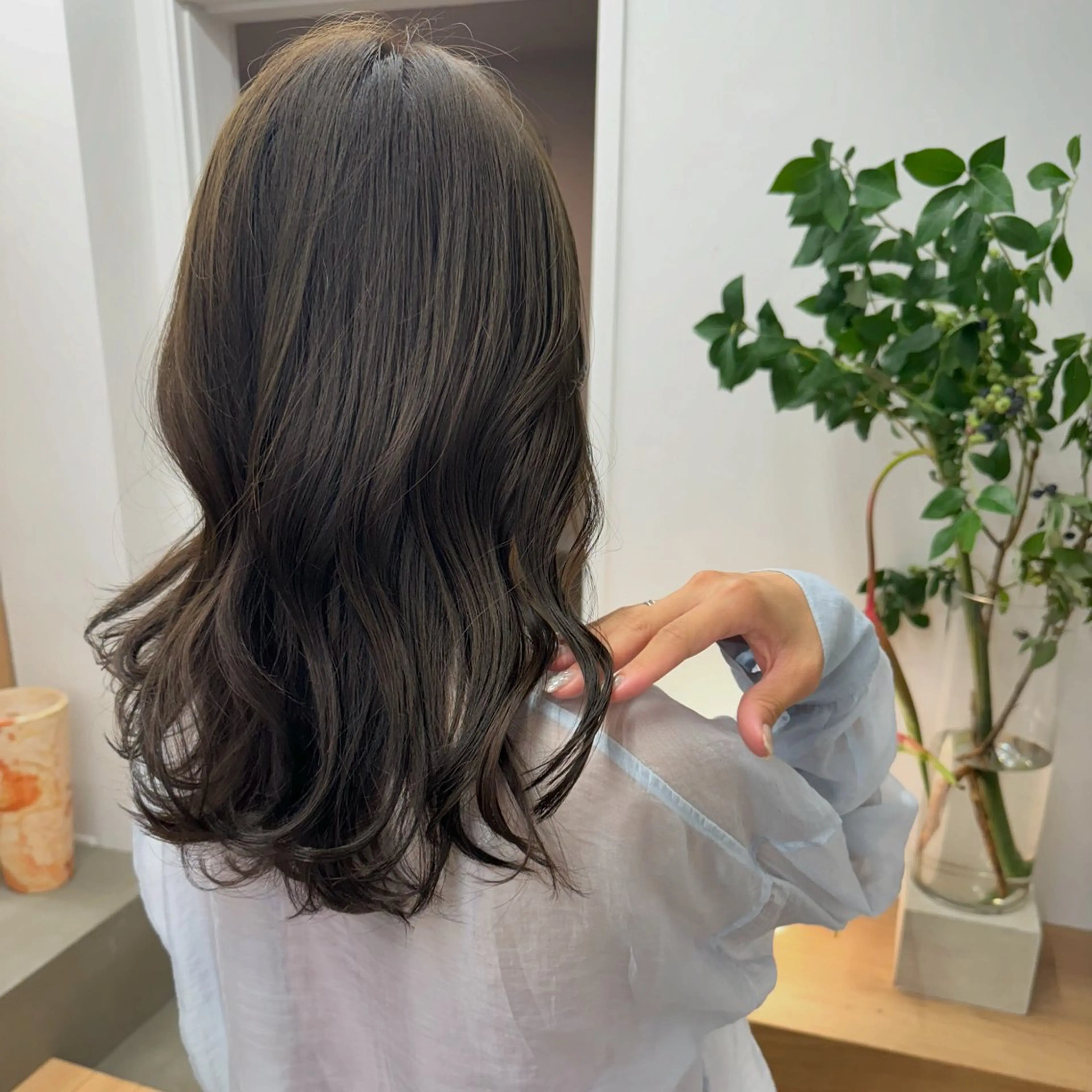 ミディアム カラー 坂本 圭太朗のヘアスタイル