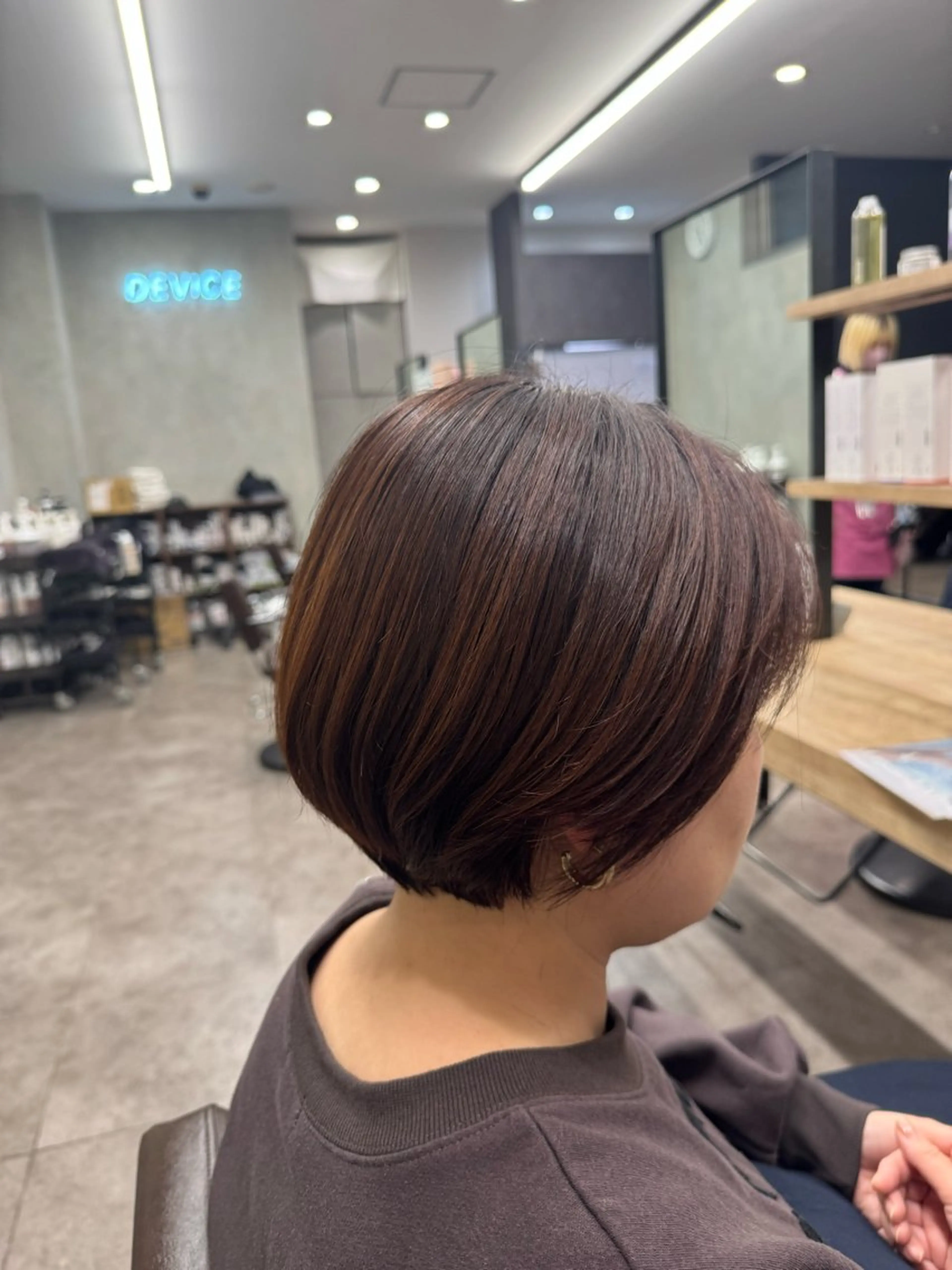 ショート カラー ヘアアレンジ ヘアカラー トリートメント 💫きたはら りおん💫のヘアスタイル