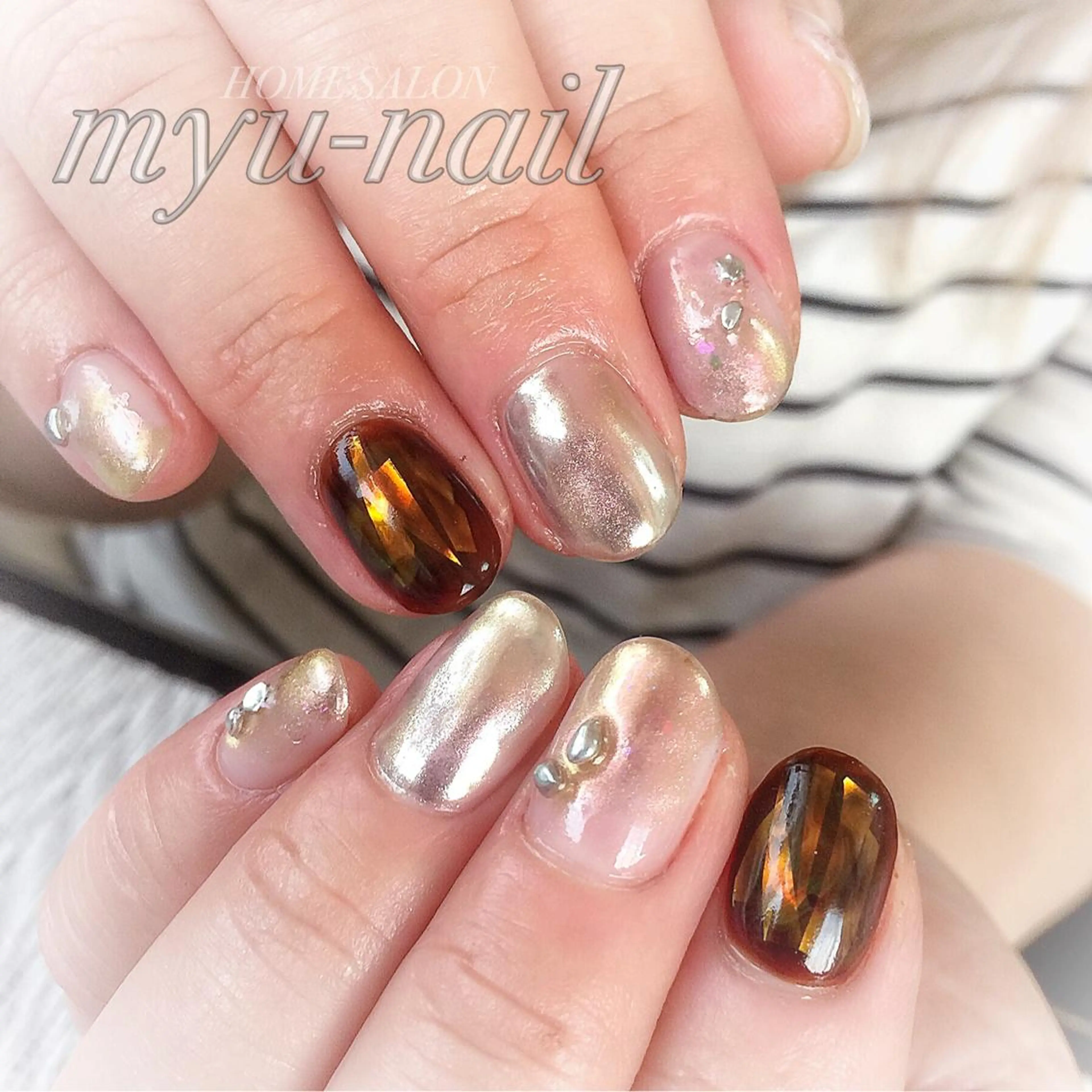 ネイル ホームサロン myu-nailのネイルデザイン