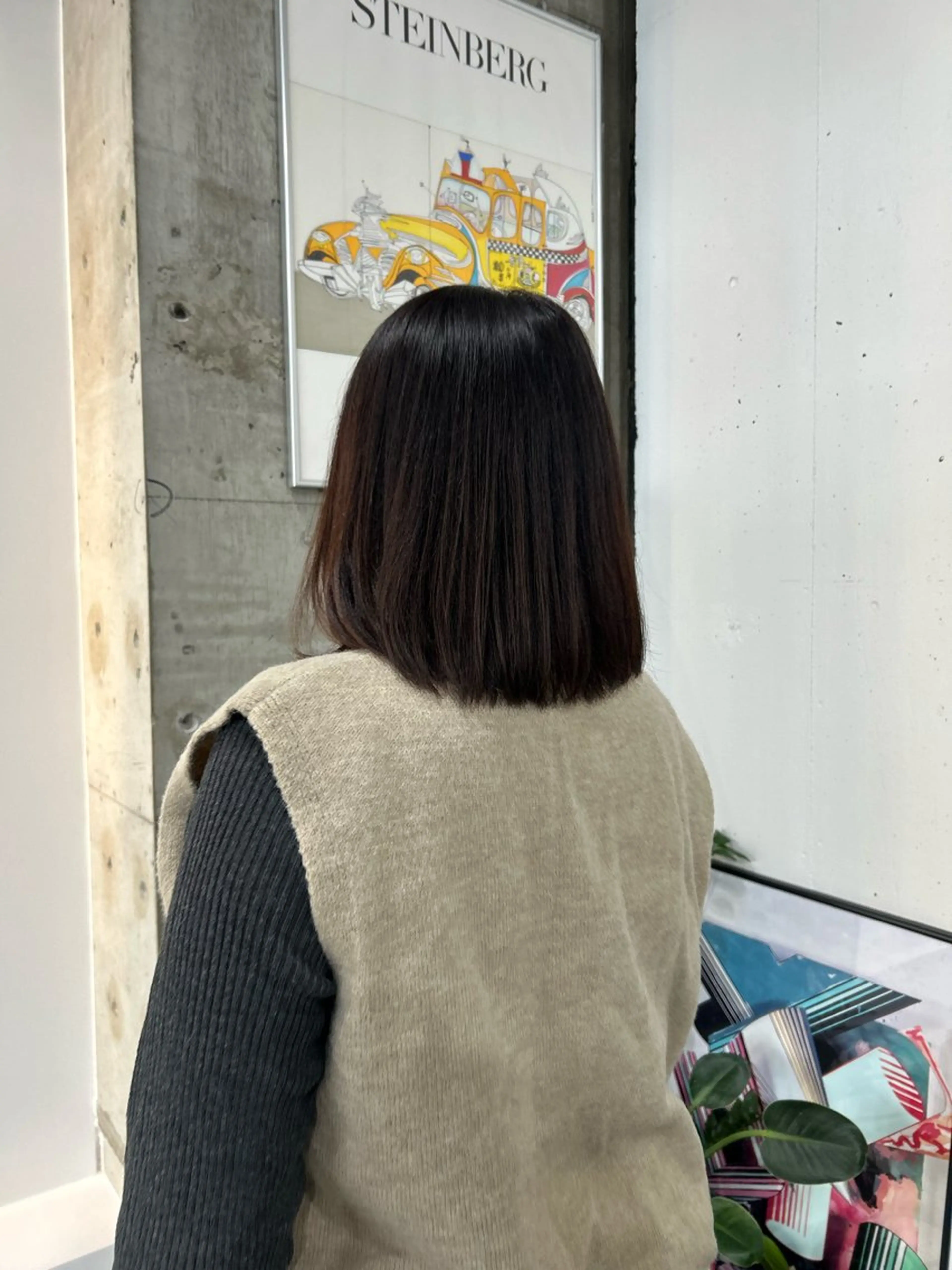 ミディアム カット 鈴木 よつはのヘアスタイル