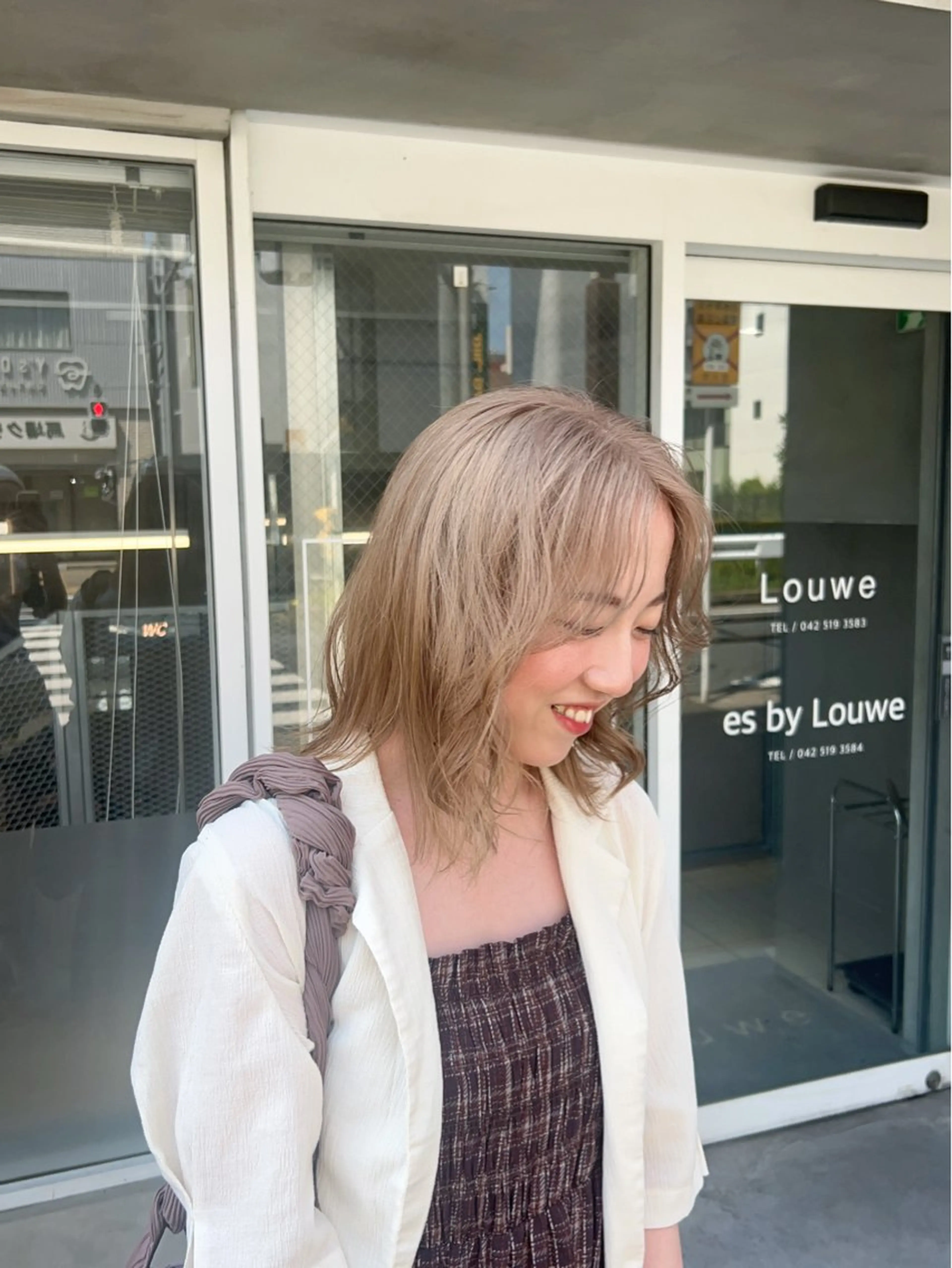 カラー ヘアカラー くすみカラー/ブリ ーチ seina★のヘアスタイル