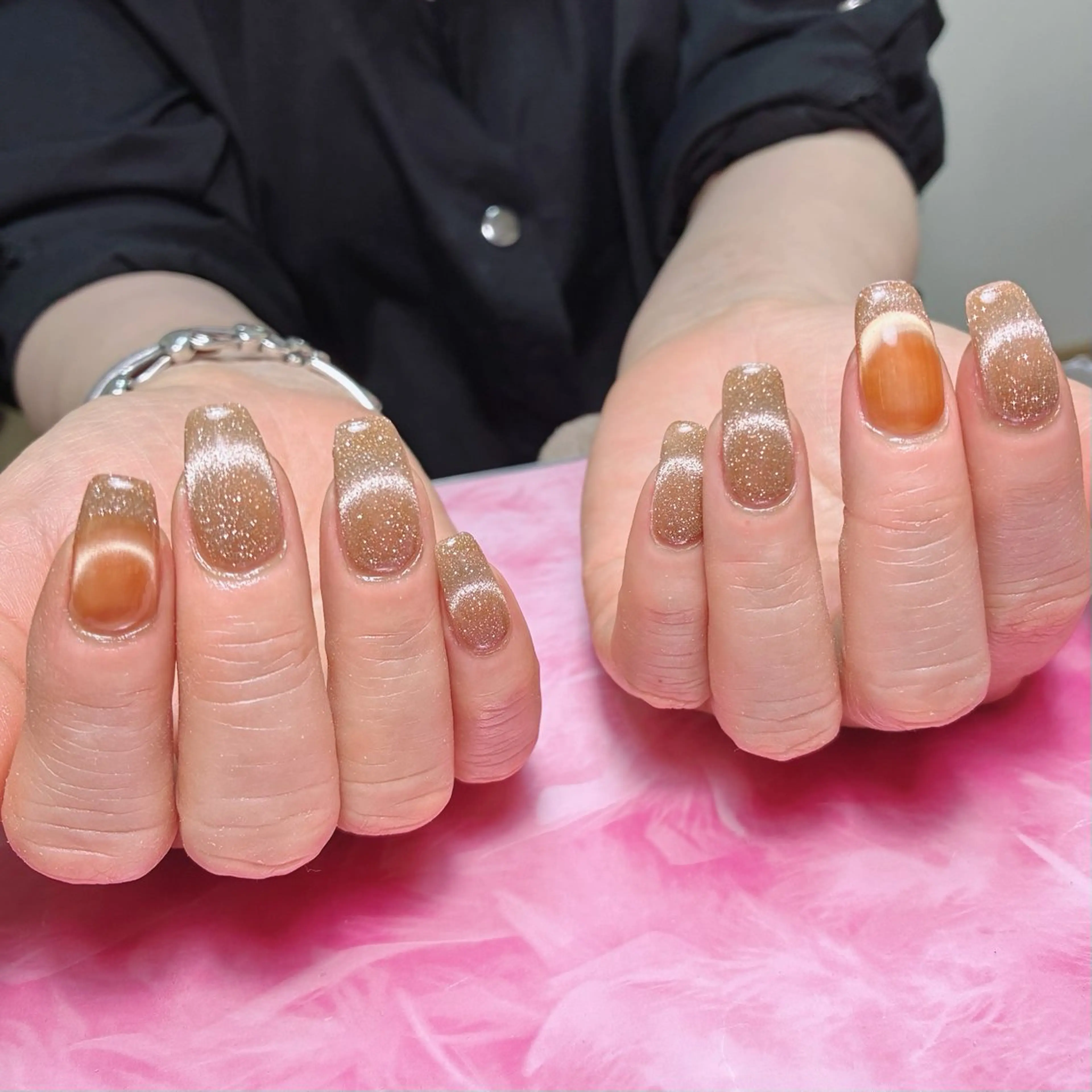 ミディアム hs nail salonのネイルデザイン