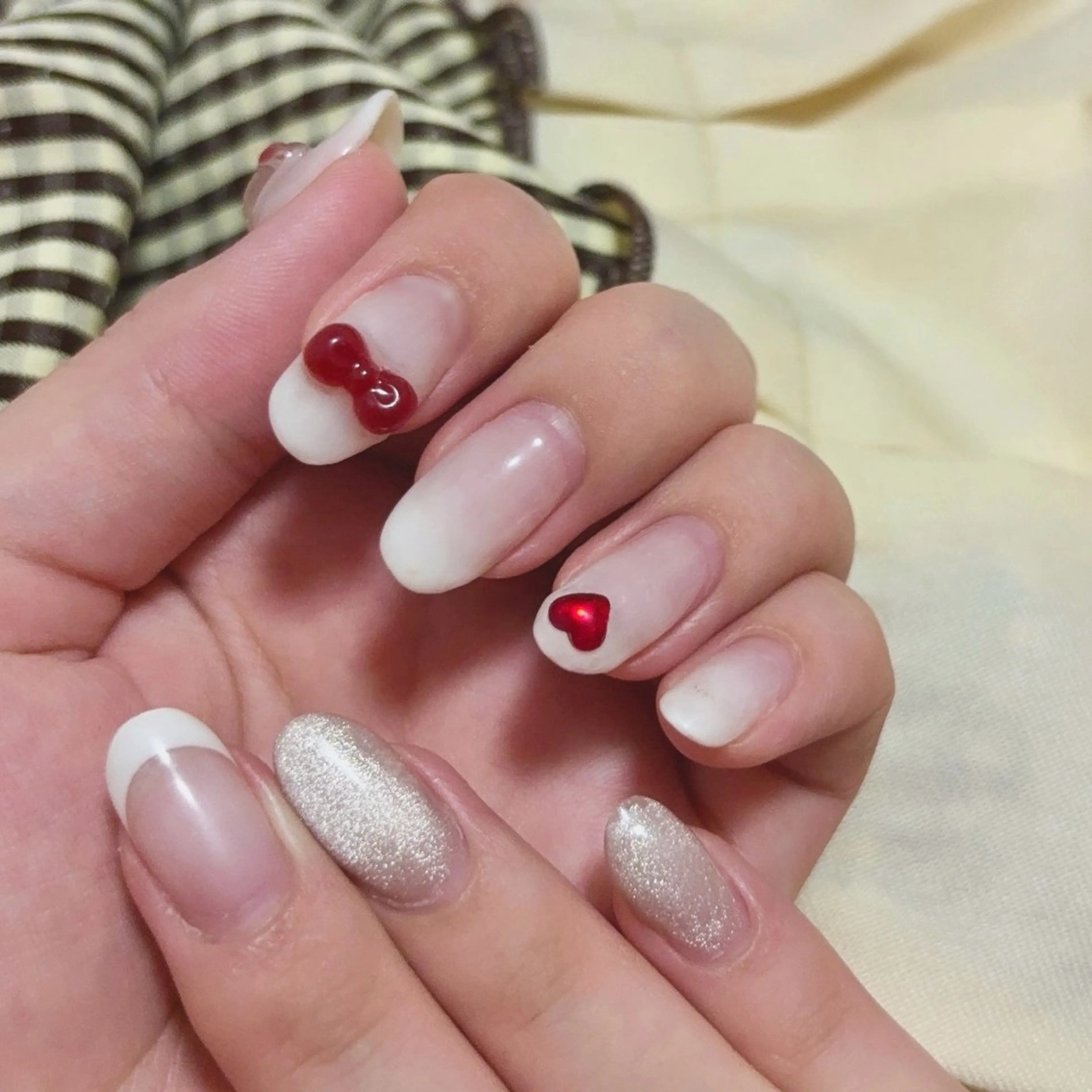 ⚠️11/4限定⚠️フレンチorグラデネイル🤍(パラジェル使用✨)※仕上がりで長さを残せる方の写真