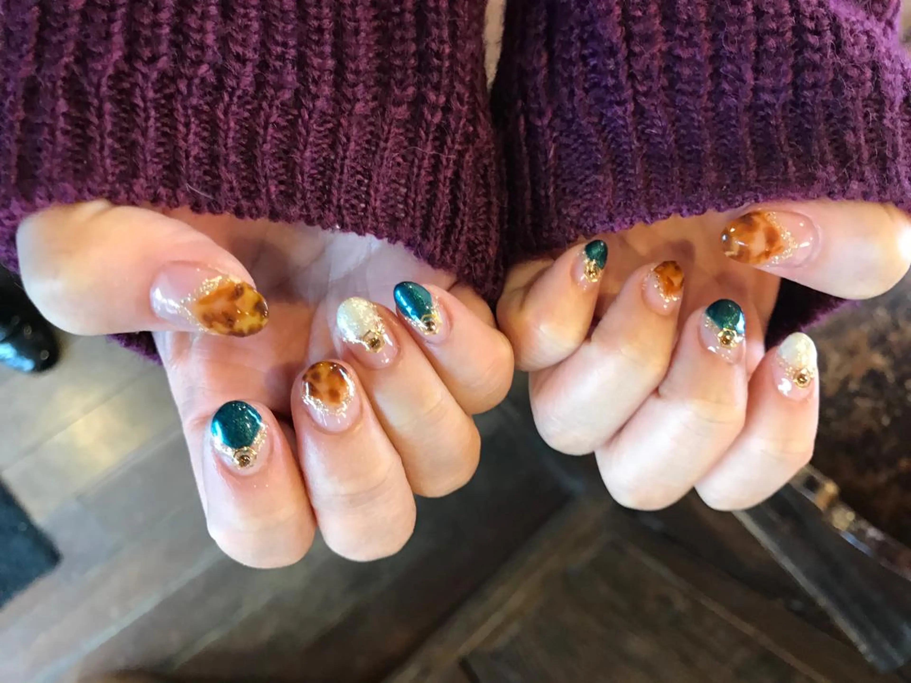 ネイル 坂野 結子のヘアスタイル