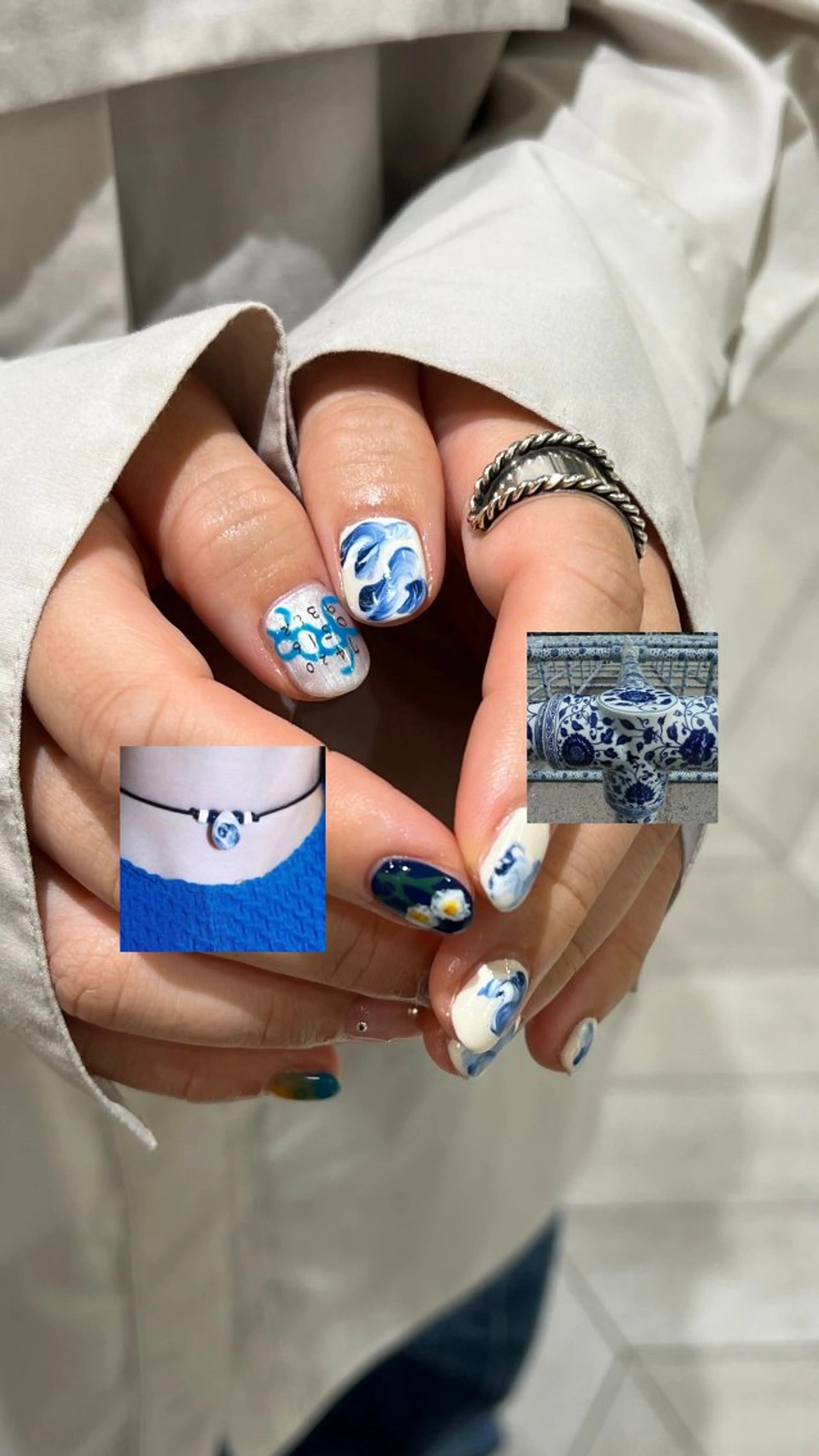 ネイル ニュアンスネイル ハンドネイル レディースパーマ 🧺🪽/SHUNOのヘアスタイル