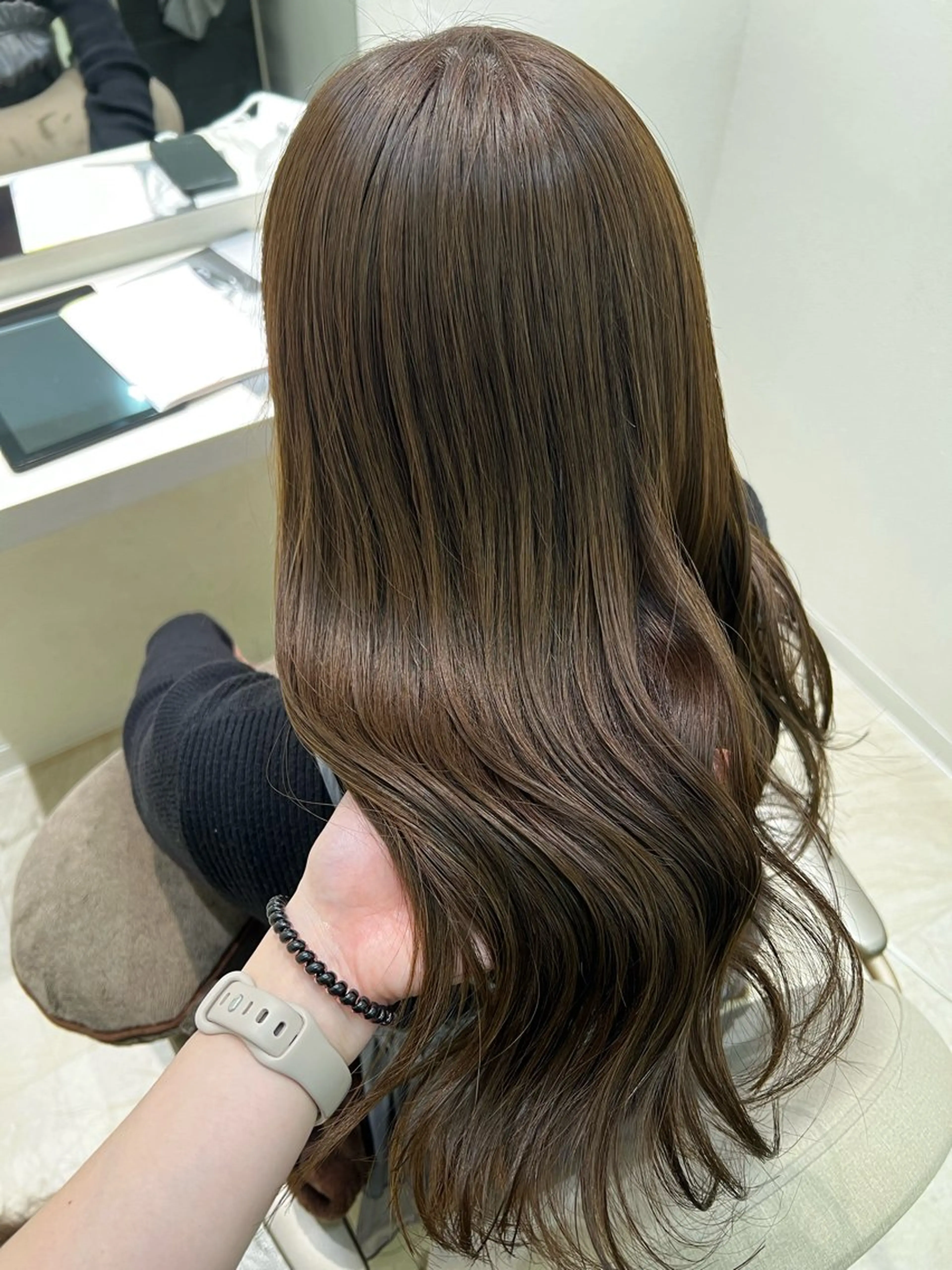 ロング 暗髪/艶髪/Ono .のヘアスタイル